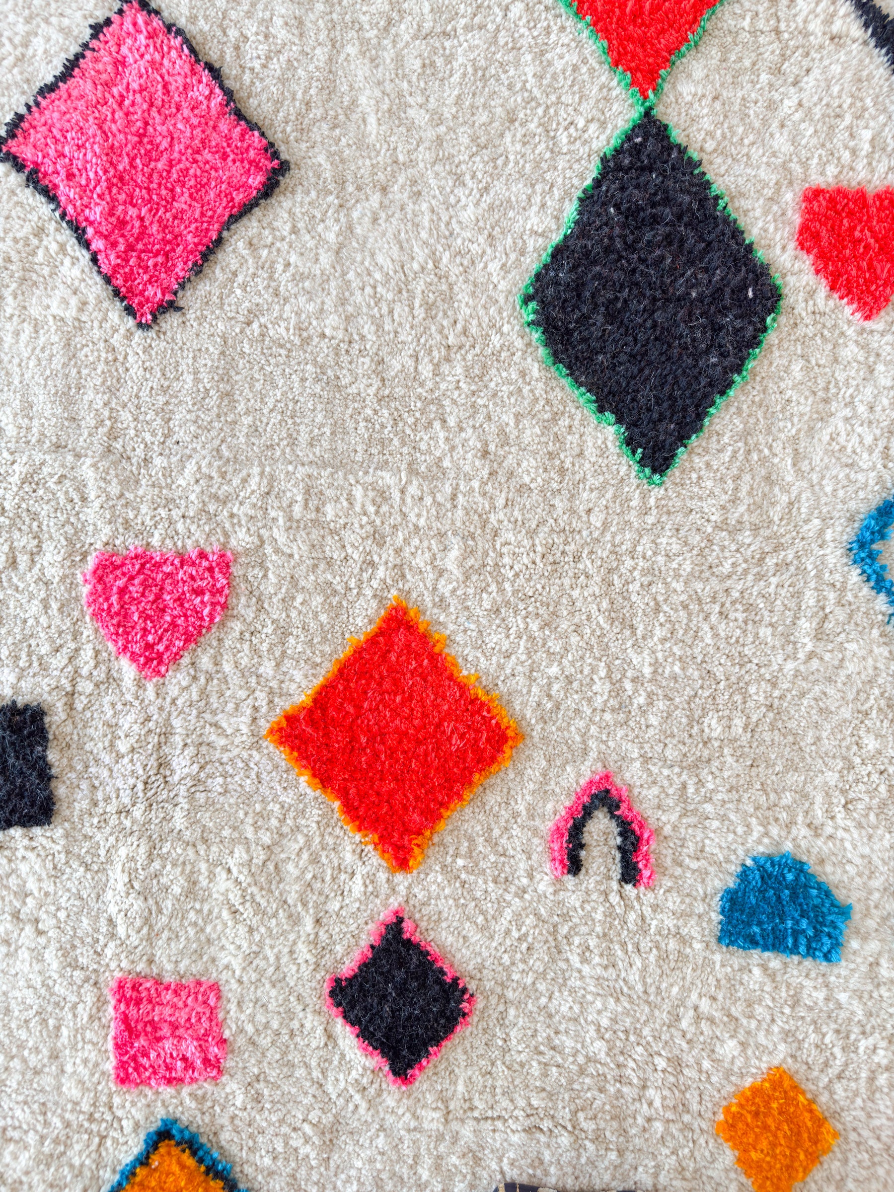 Tapis berbère coloré 207 x 324 cm - n°2185