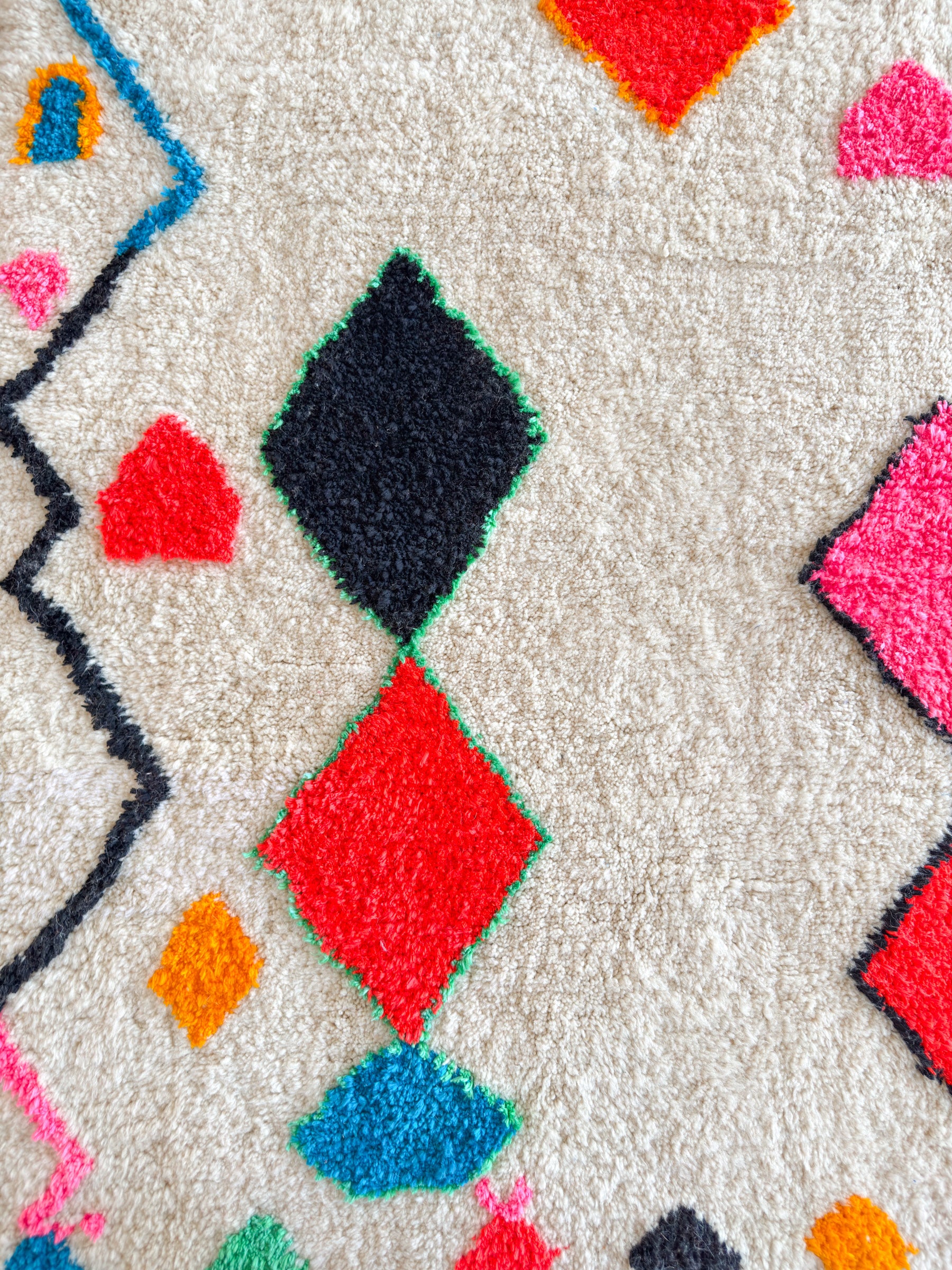 Tapis berbère coloré 207 x 324 cm - n°2185