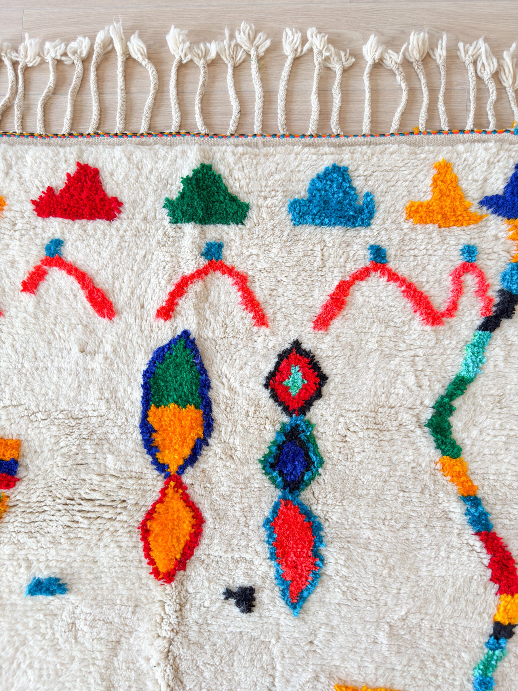 Tapis berbère coloré 150 x 276 cm - n°1622