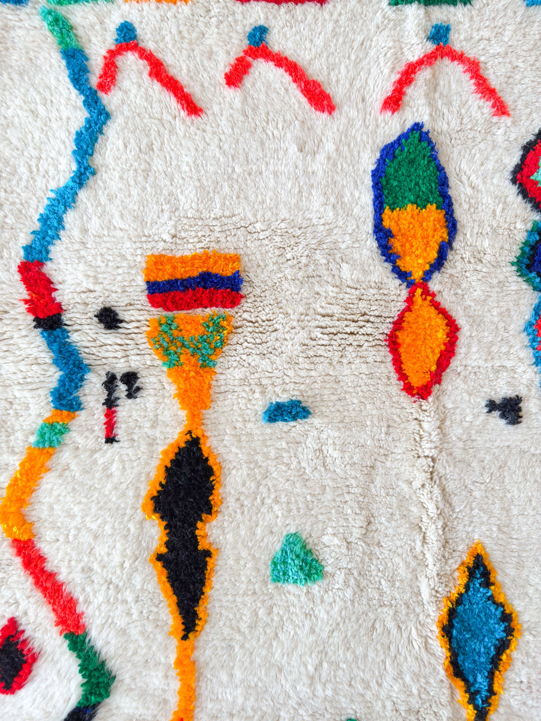 Tapis berbère coloré 150 x 276 cm - n°1622