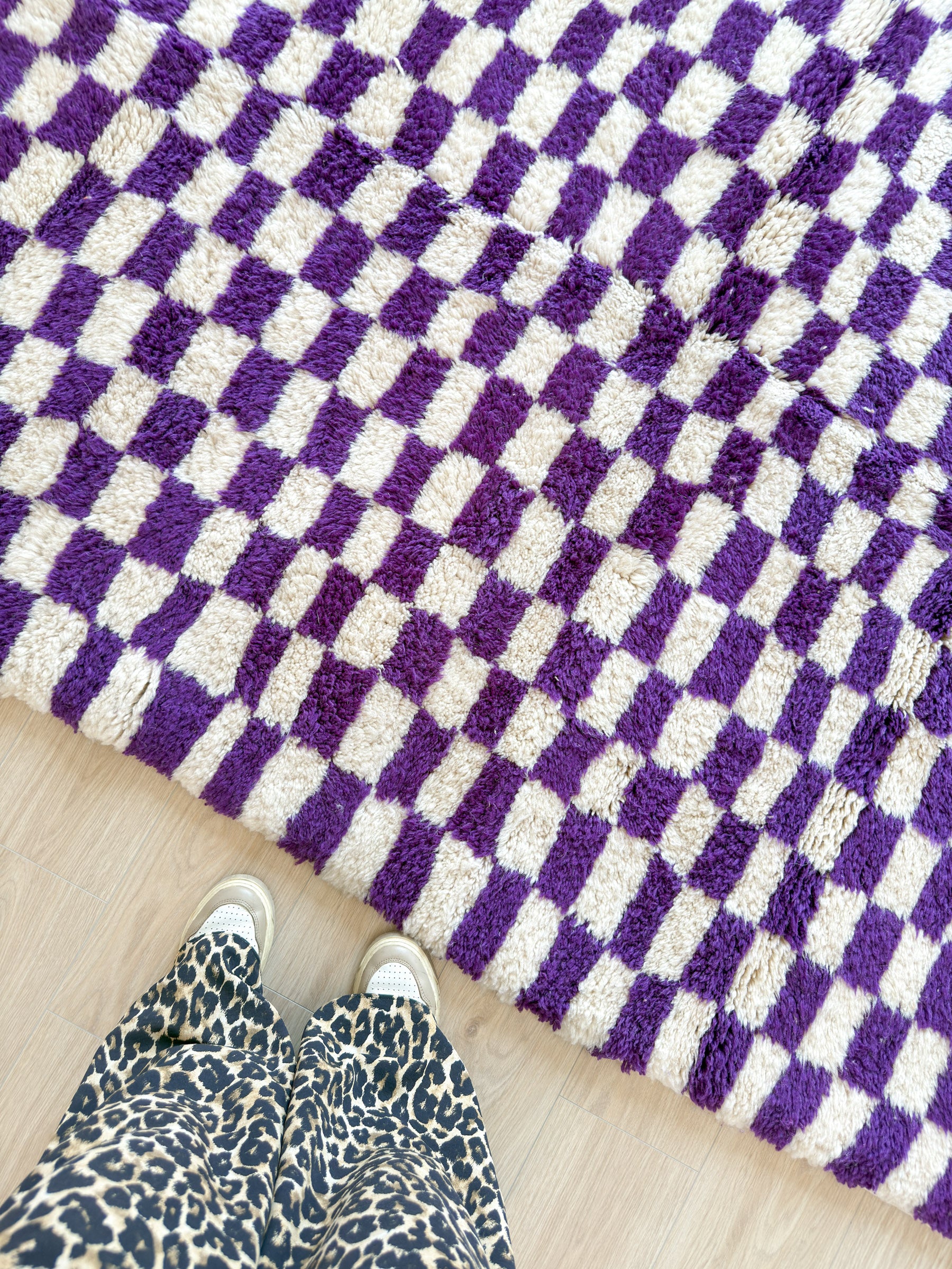 Tapis berbère coloré 158 x 217 cm - n°1574