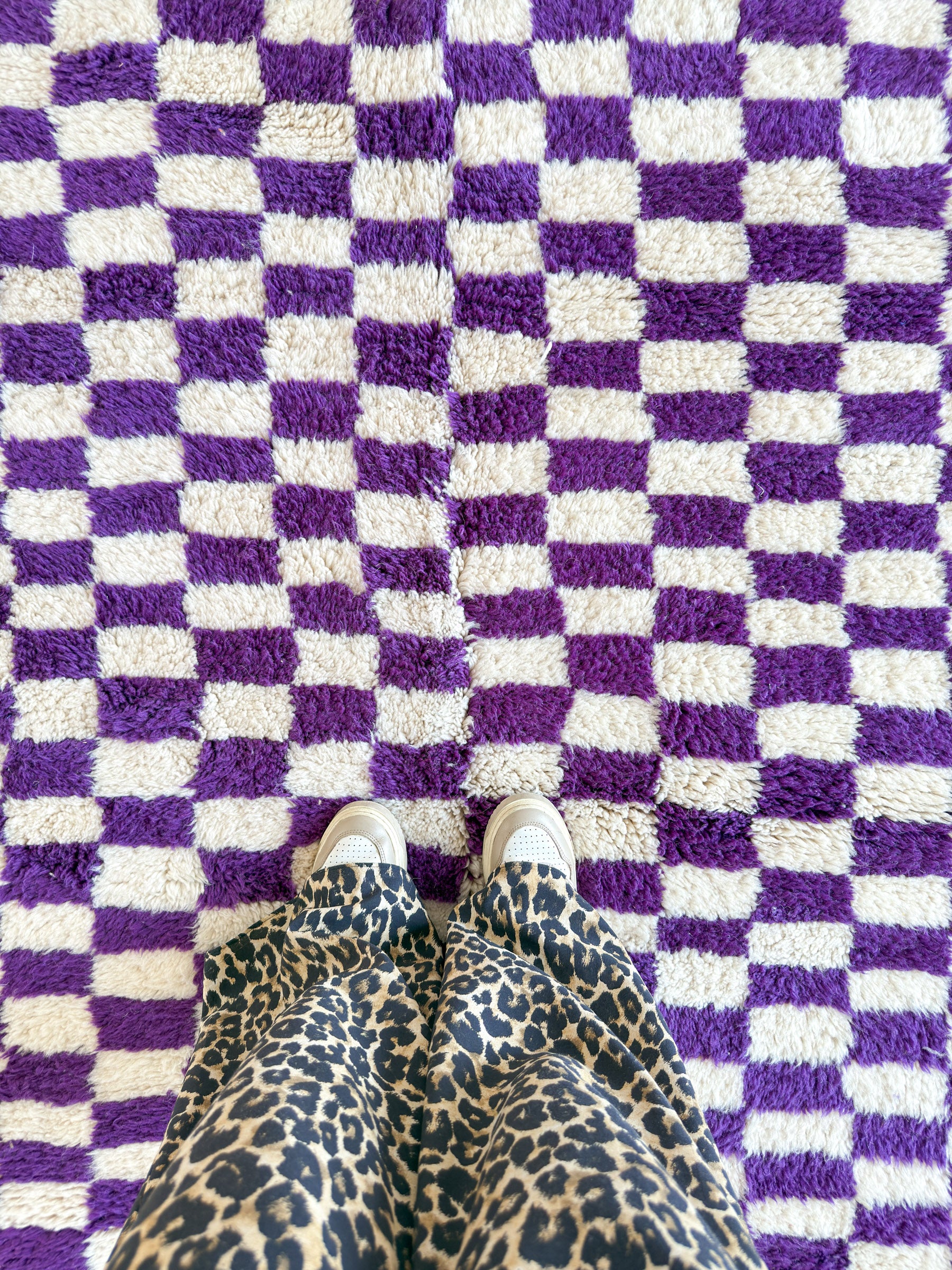 Tapis berbère coloré 158 x 217 cm - n°1574