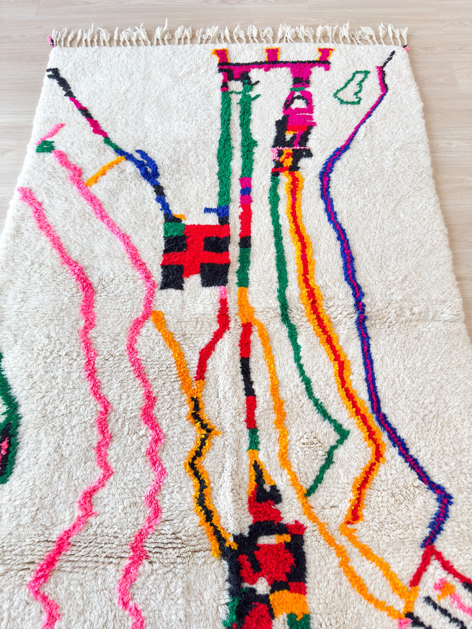 Bunter Berberteppich 157 x 267 cm – Nr. 1783