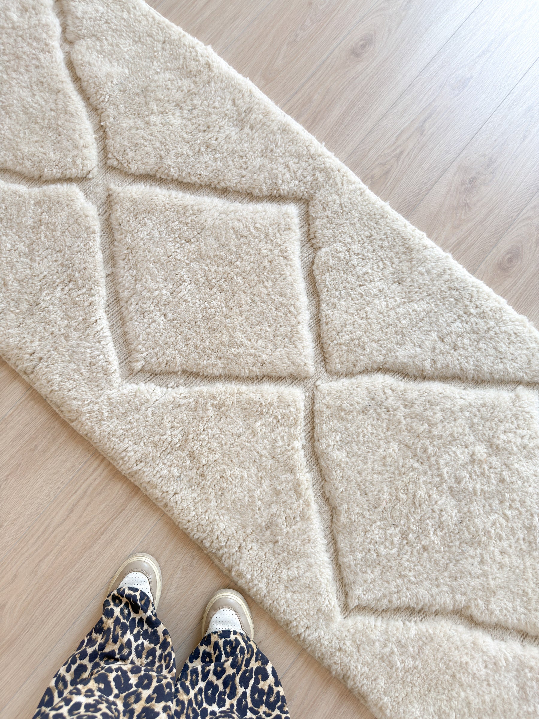 Beni Ouarain runner rug 83 x 266 cm - no. 1934