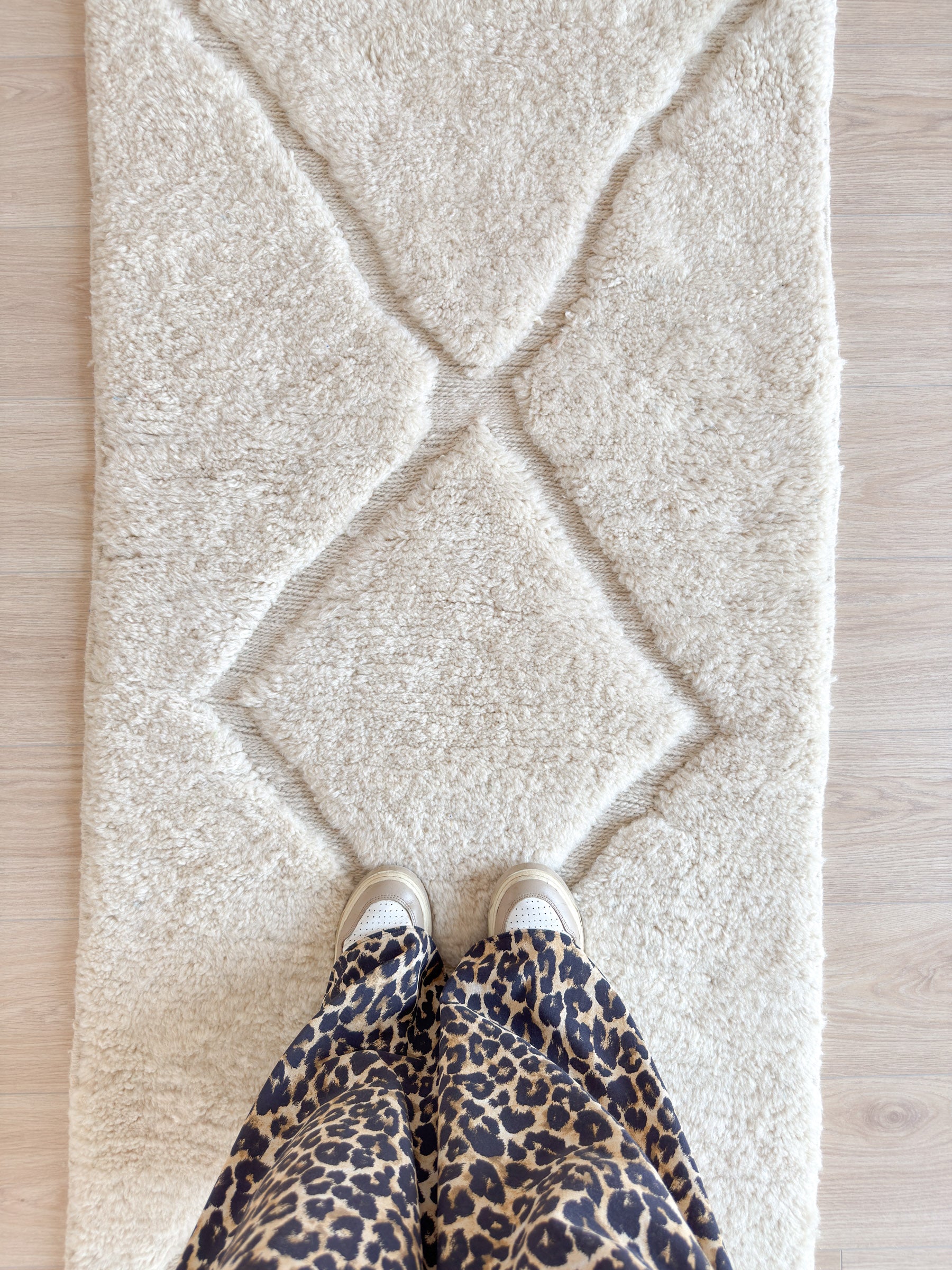 Beni Ouarain runner rug 83 x 266 cm - no. 1934