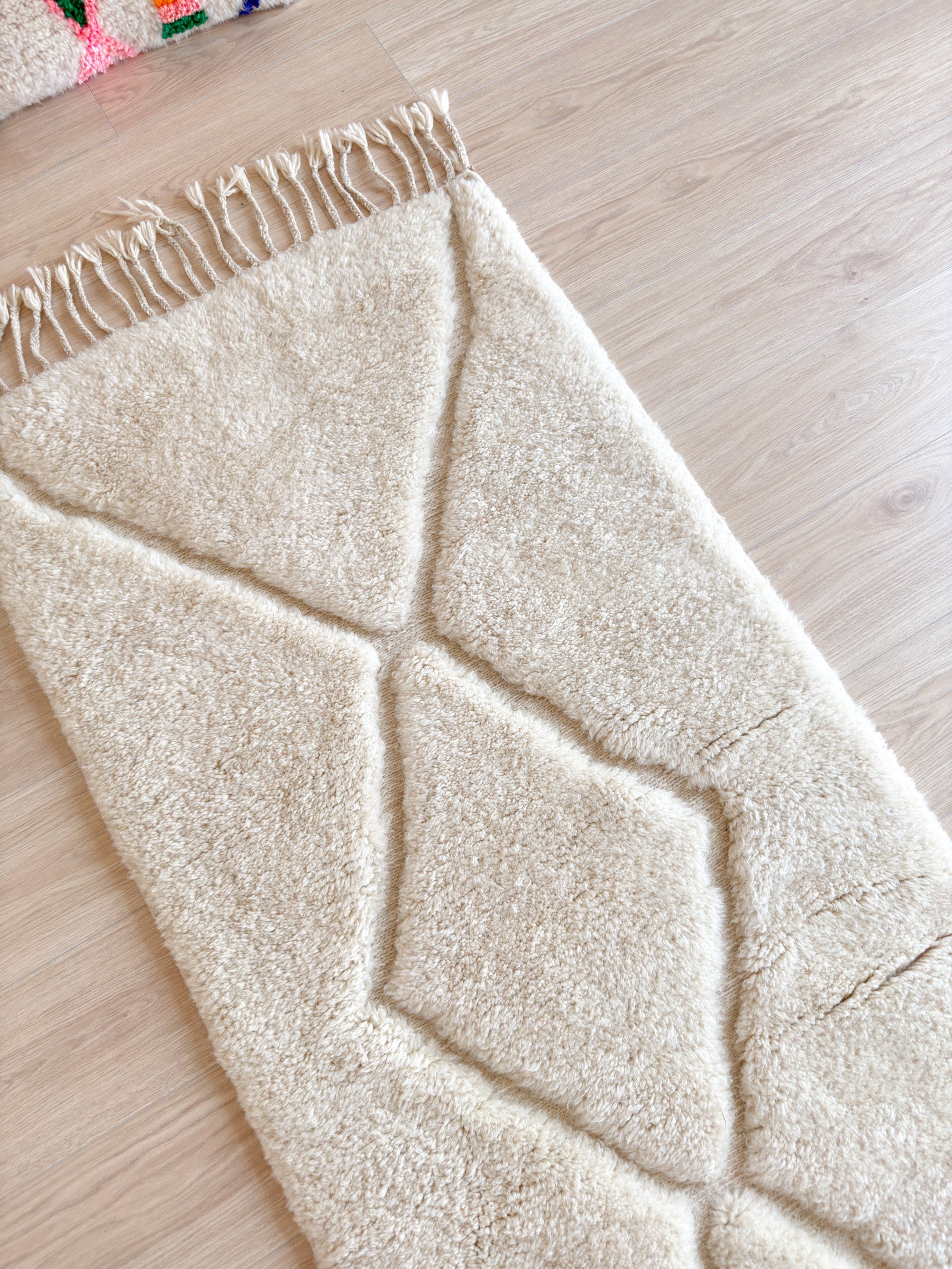 Tapis de couloir Beni Ouarain 82 x 280 cm - n°2078