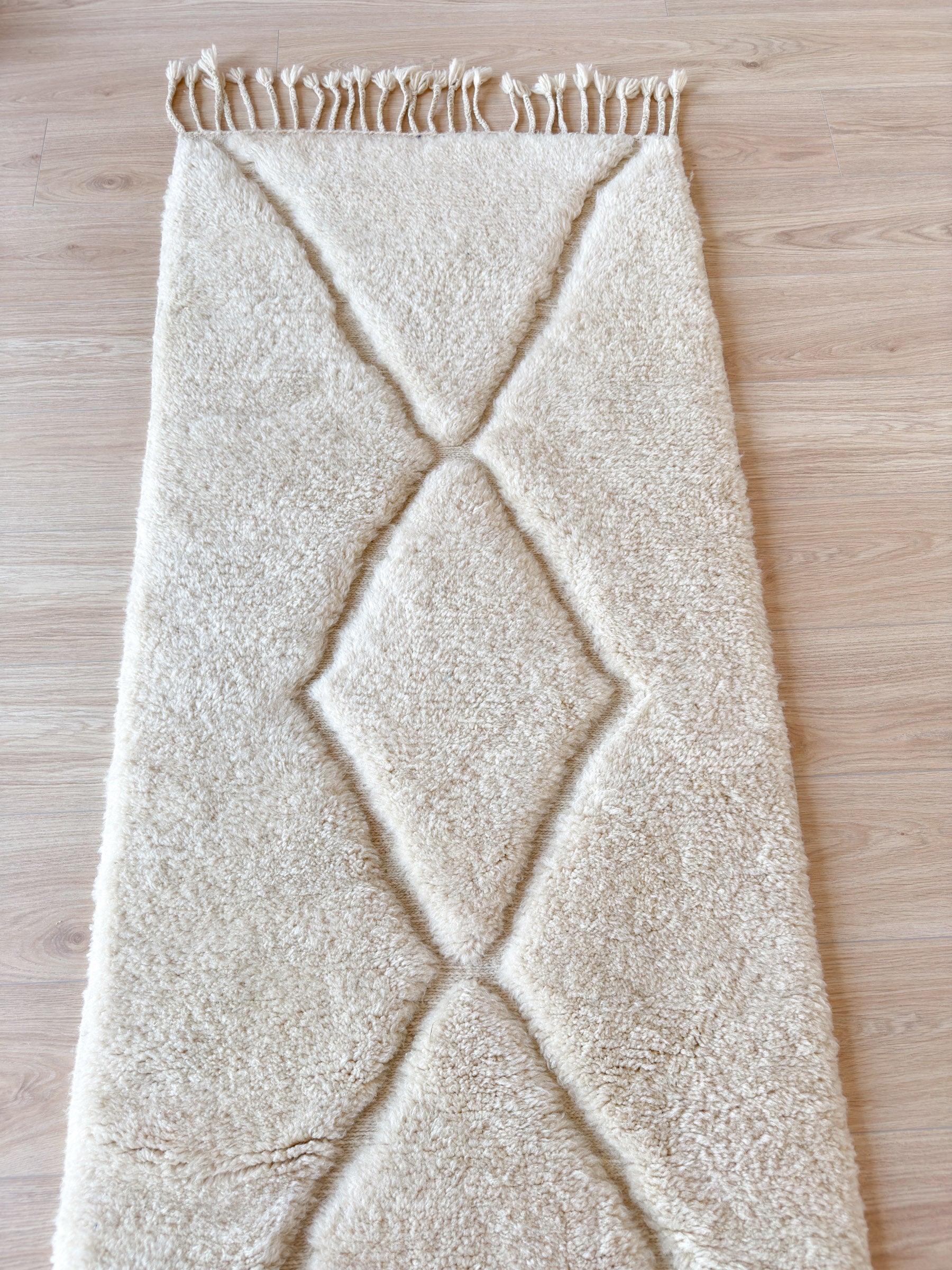 Tapis de couloir Beni Ouarain 82 x 280 cm - n°2078