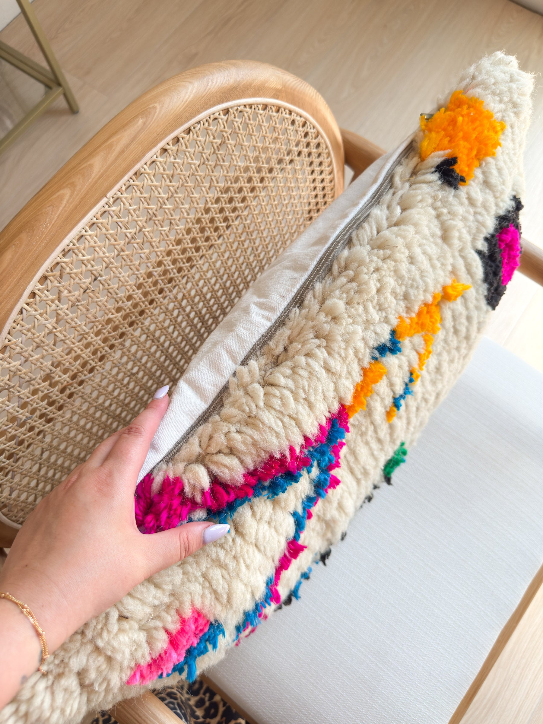 Coussin berbère coloré n°16