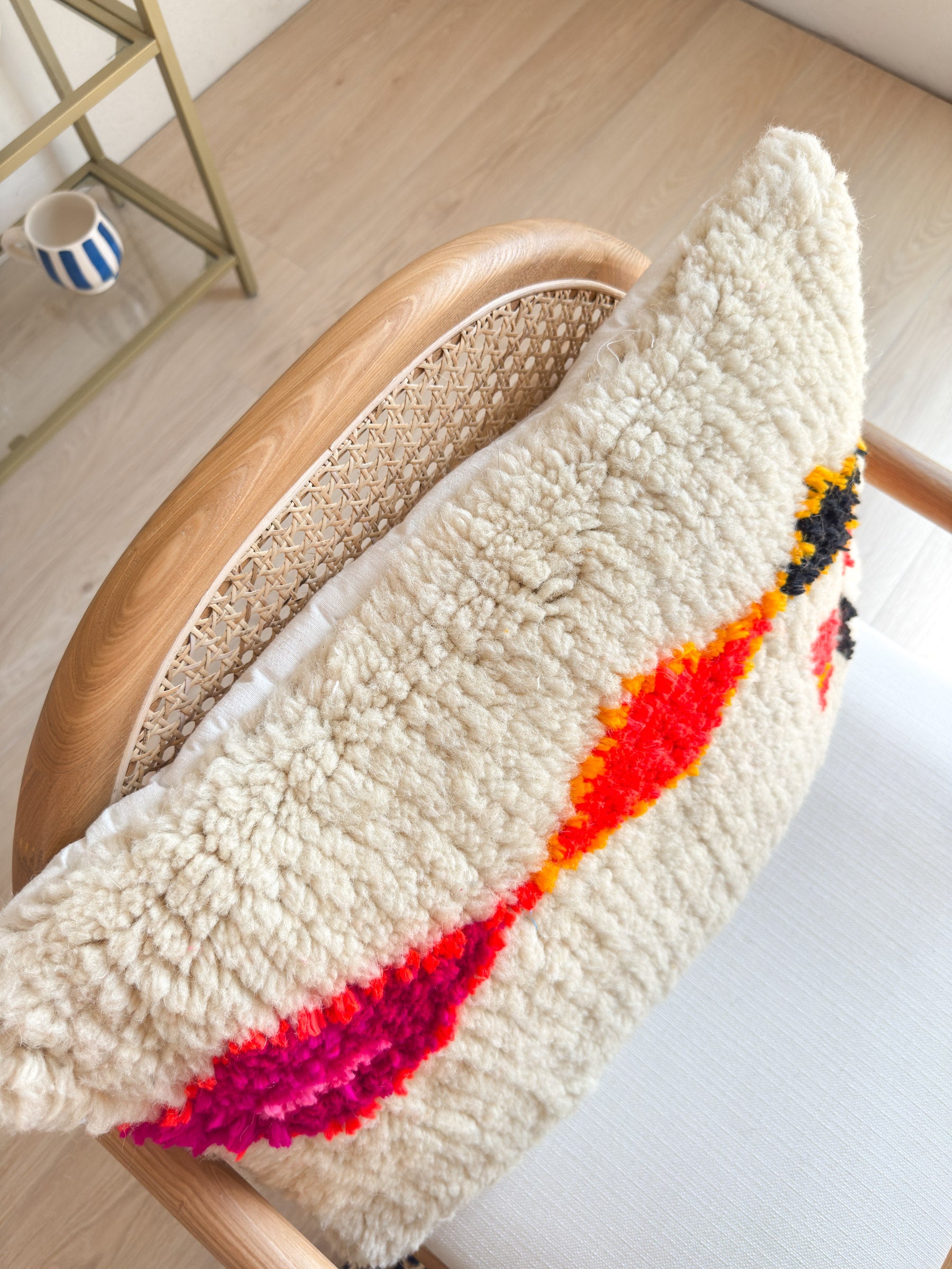 Colorful Berber cushion no. 13