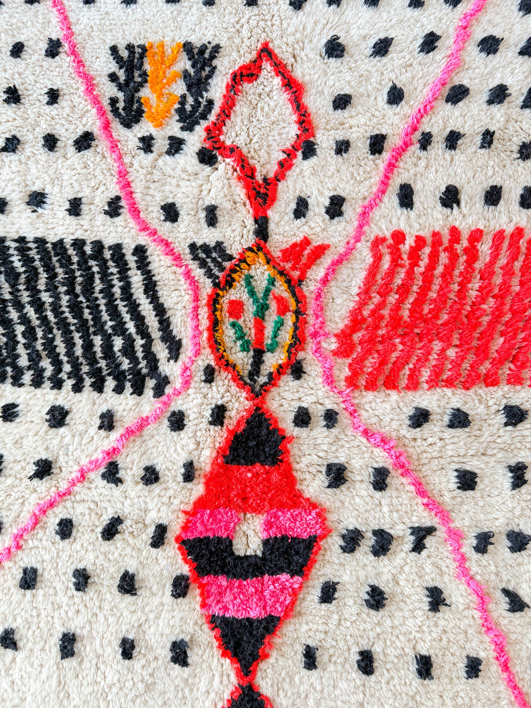 Farbenfroher Berberteppich 163 x 245 cm - Nr. 1985