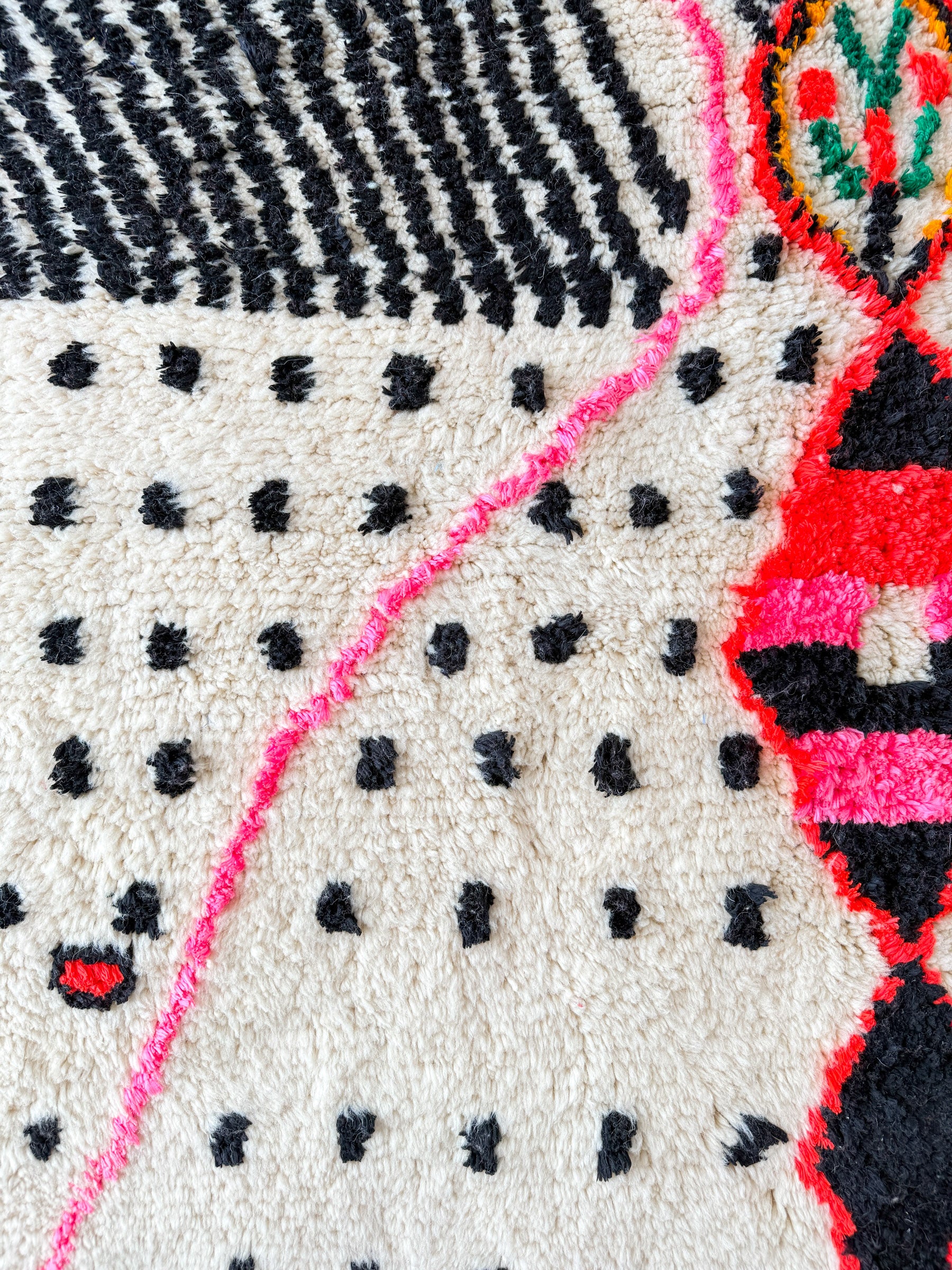 Farbenfroher Berberteppich 163 x 245 cm - Nr. 1985