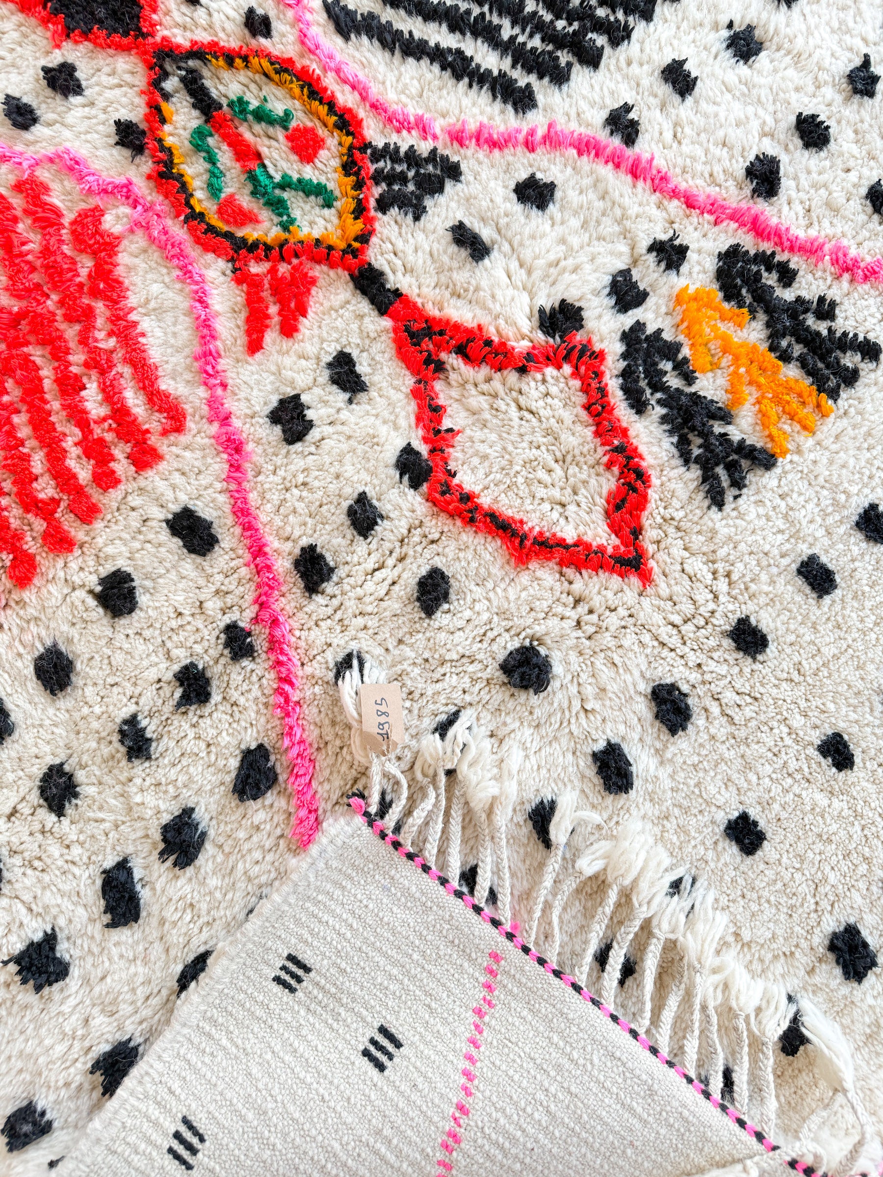 Farbenfroher Berberteppich 163 x 245 cm - Nr. 1985