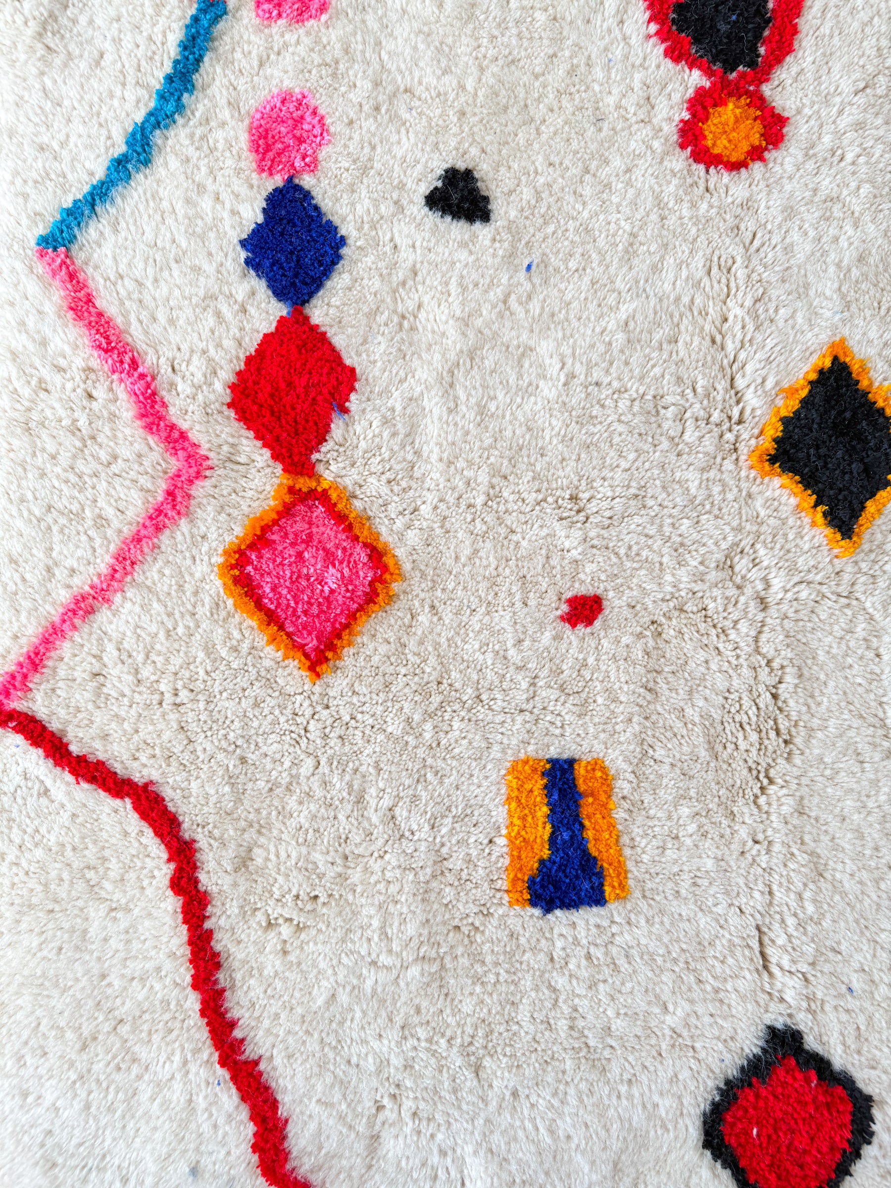 Farbenfroher Berberteppich 151 x 242 cm - Nr. 1924