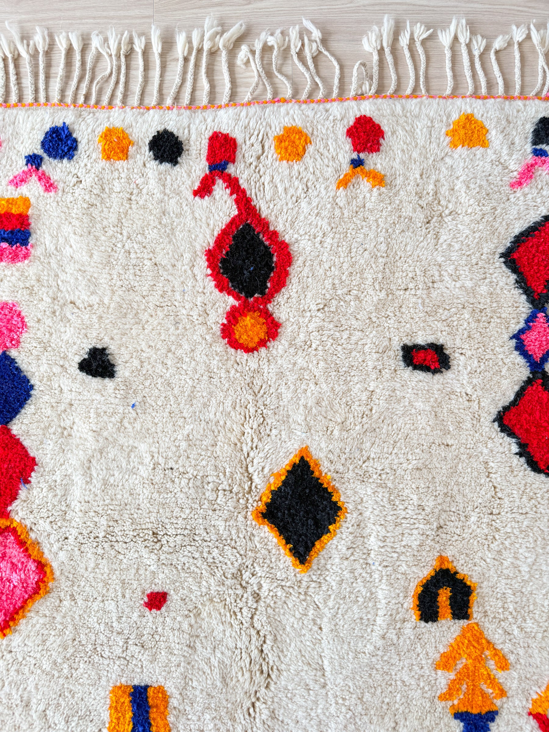 Farbenfroher Berberteppich 151 x 242 cm - Nr. 1924