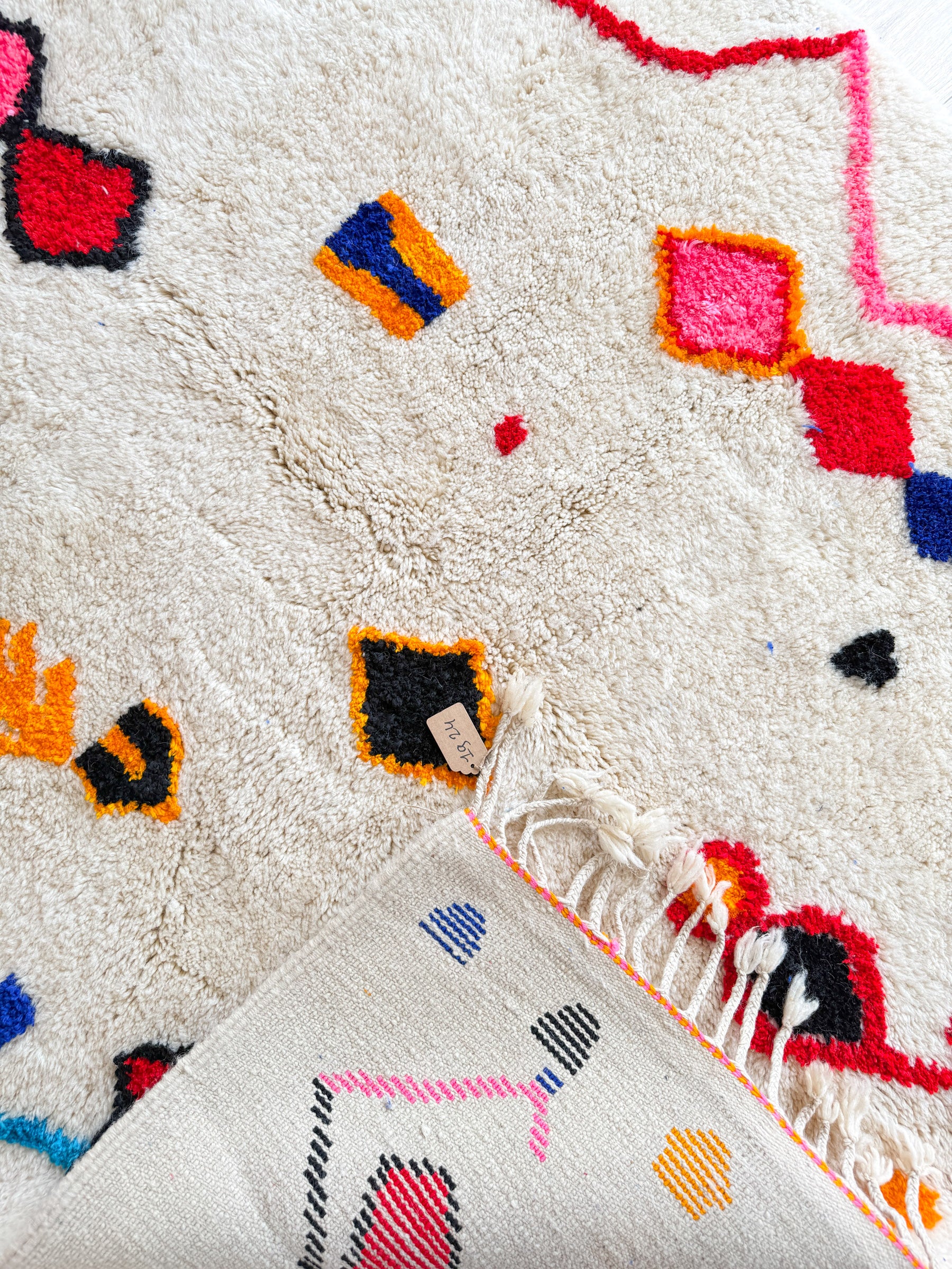 Farbenfroher Berberteppich 151 x 242 cm - Nr. 1924