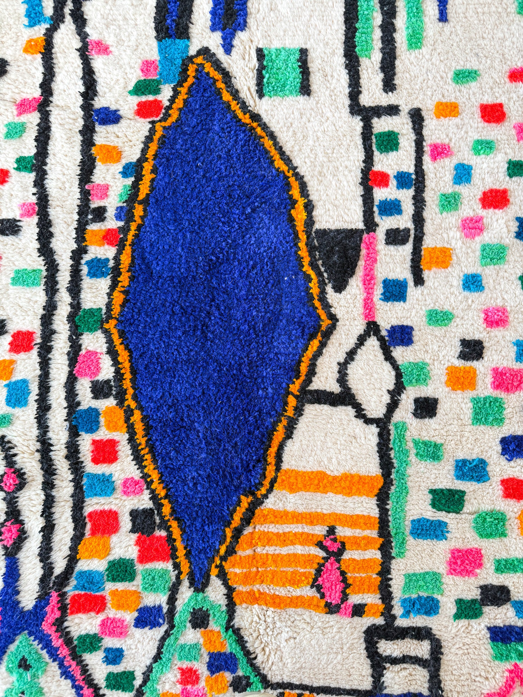 Colorful Berber rug 161 x 278 cm - n°2012