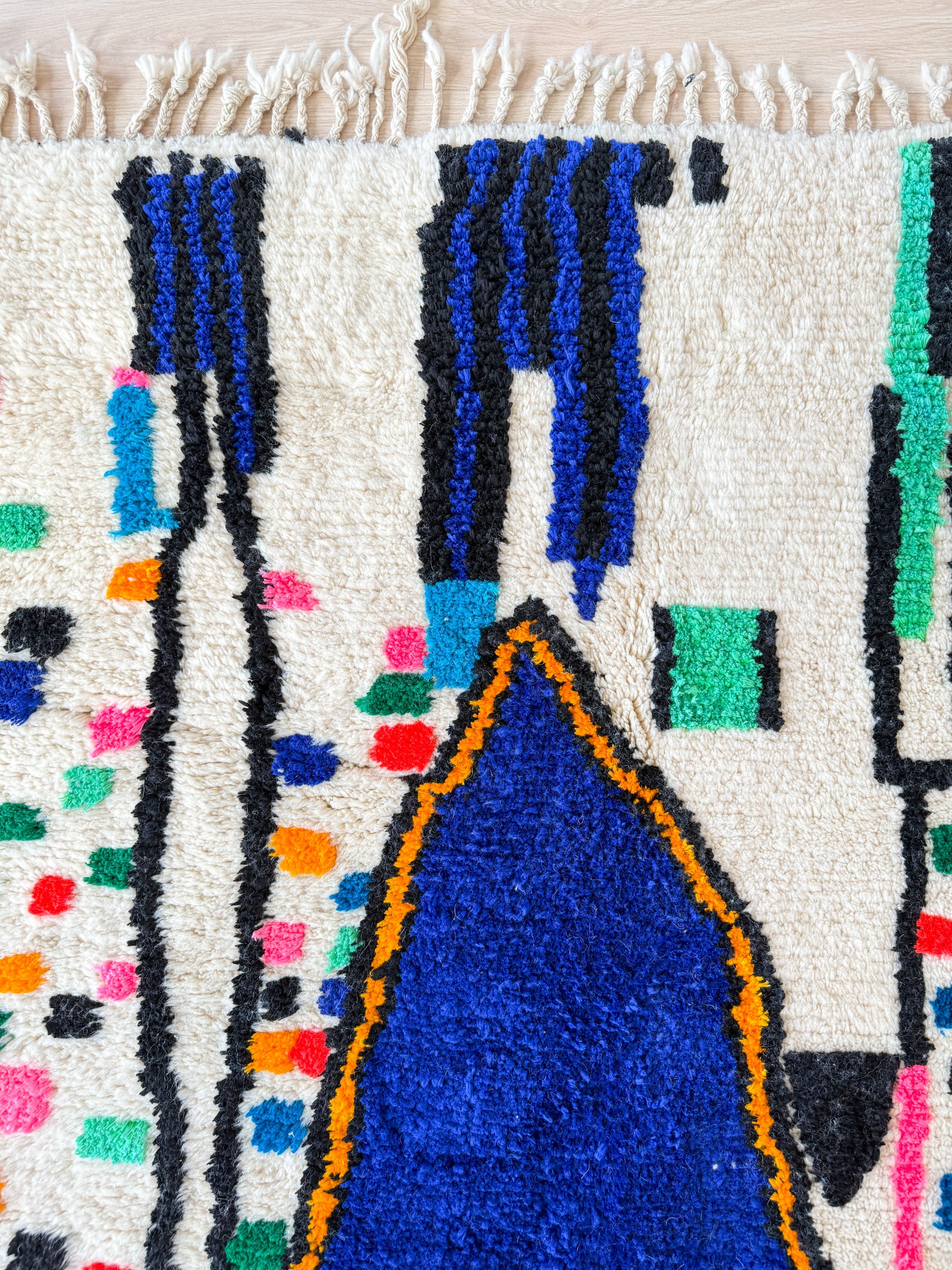 Colorful Berber rug 161 x 278 cm - n°2012