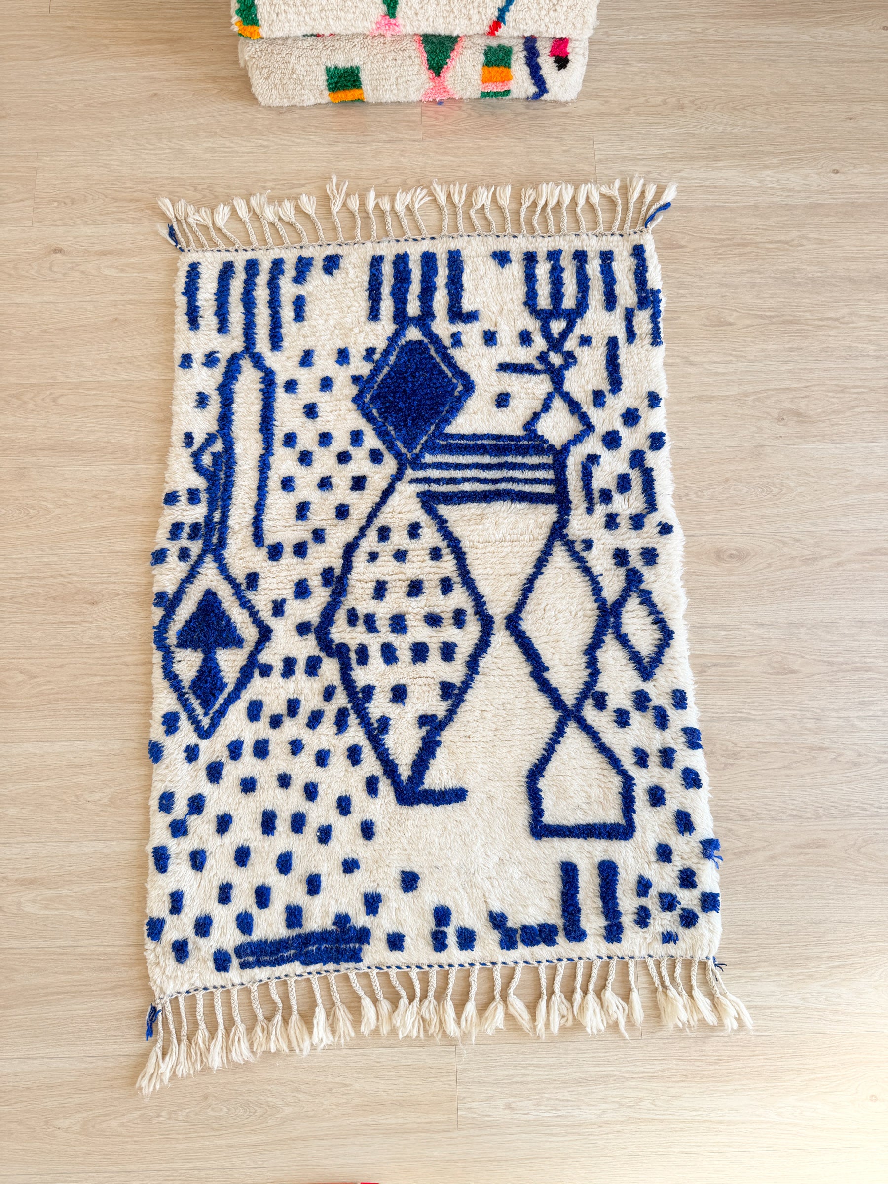 Tapis berbère coloré 108 x 172 cm - n°2430