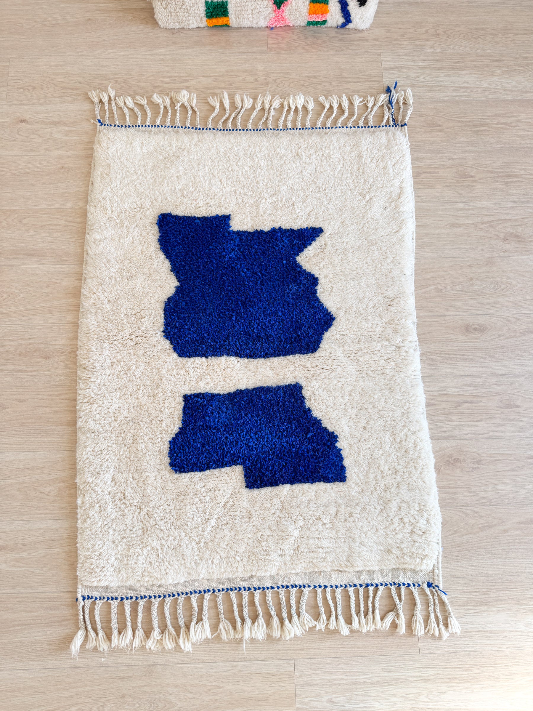 Tapis berbère coloré 104 x 165 cm - n°2440