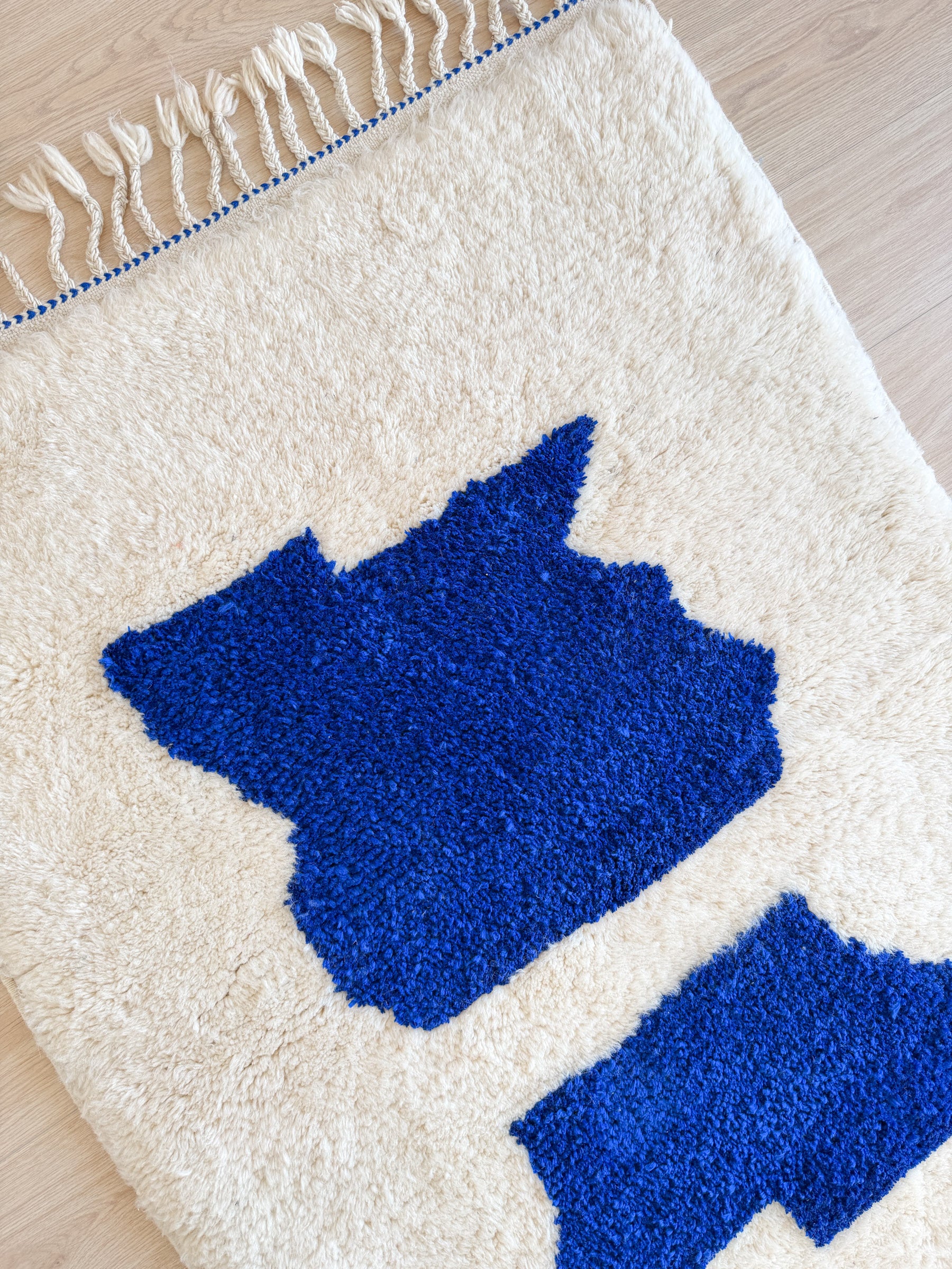 Tapis berbère coloré 104 x 165 cm - n°2440