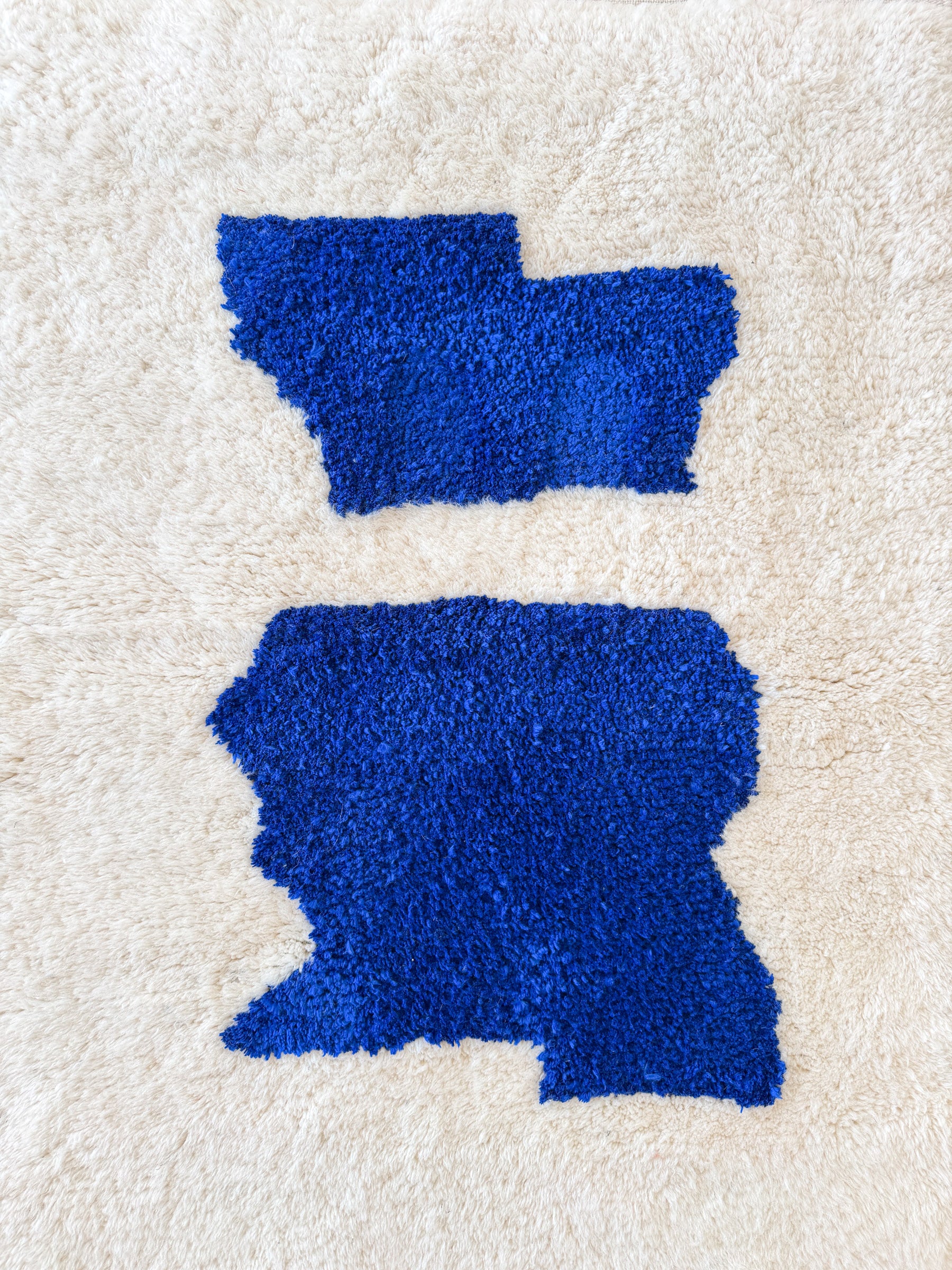 Tapis berbère coloré 104 x 165 cm - n°2440