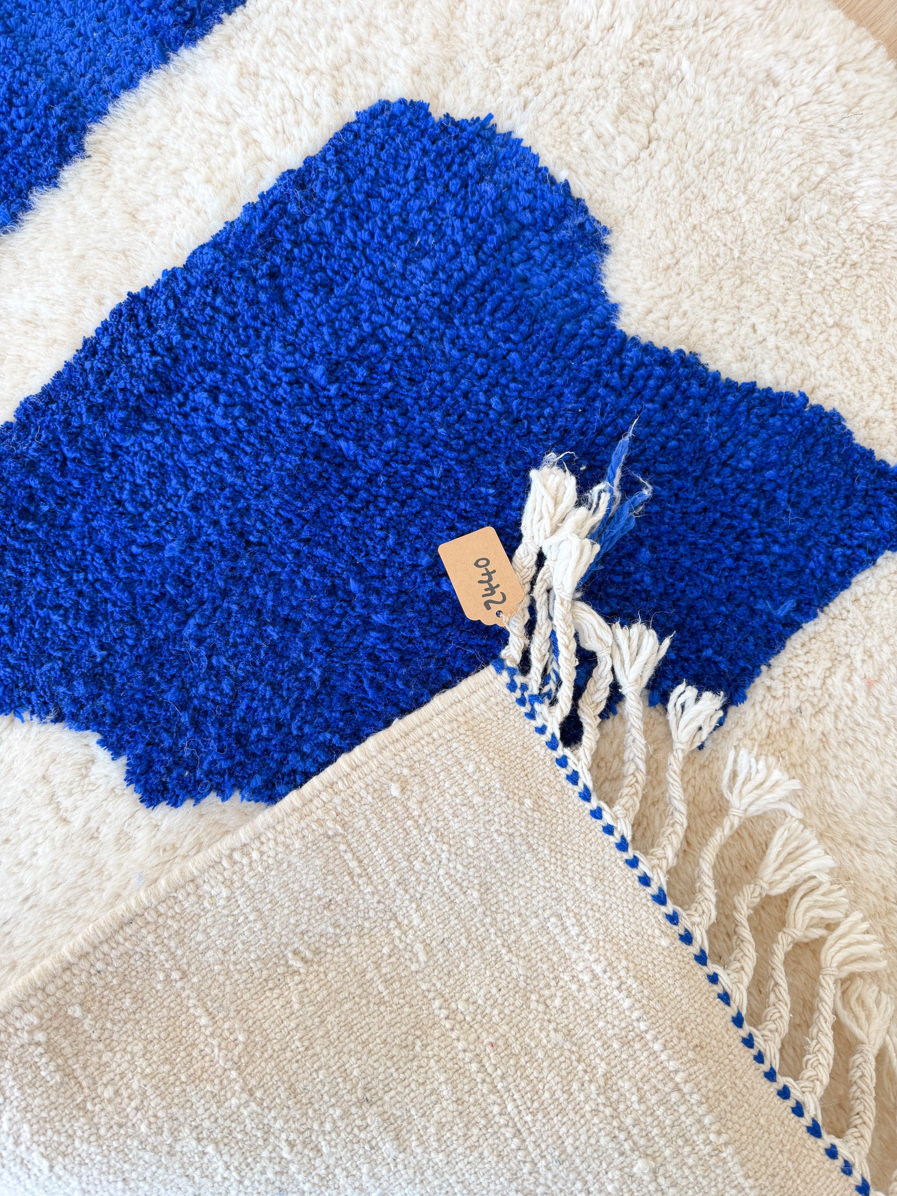 Tapis berbère coloré 104 x 165 cm - n°2440