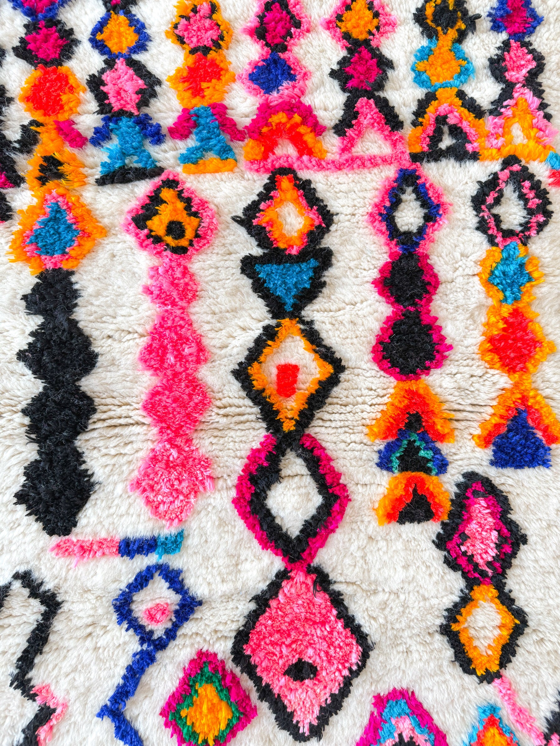 Tapis berbère coloré 82 x 135 cm - n°2039
