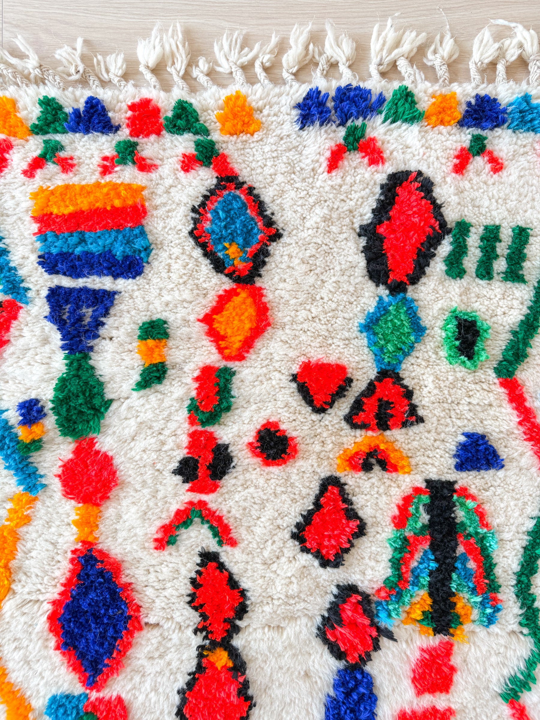 Tapis berbère coloré 79 x 130 cm - n°2130
