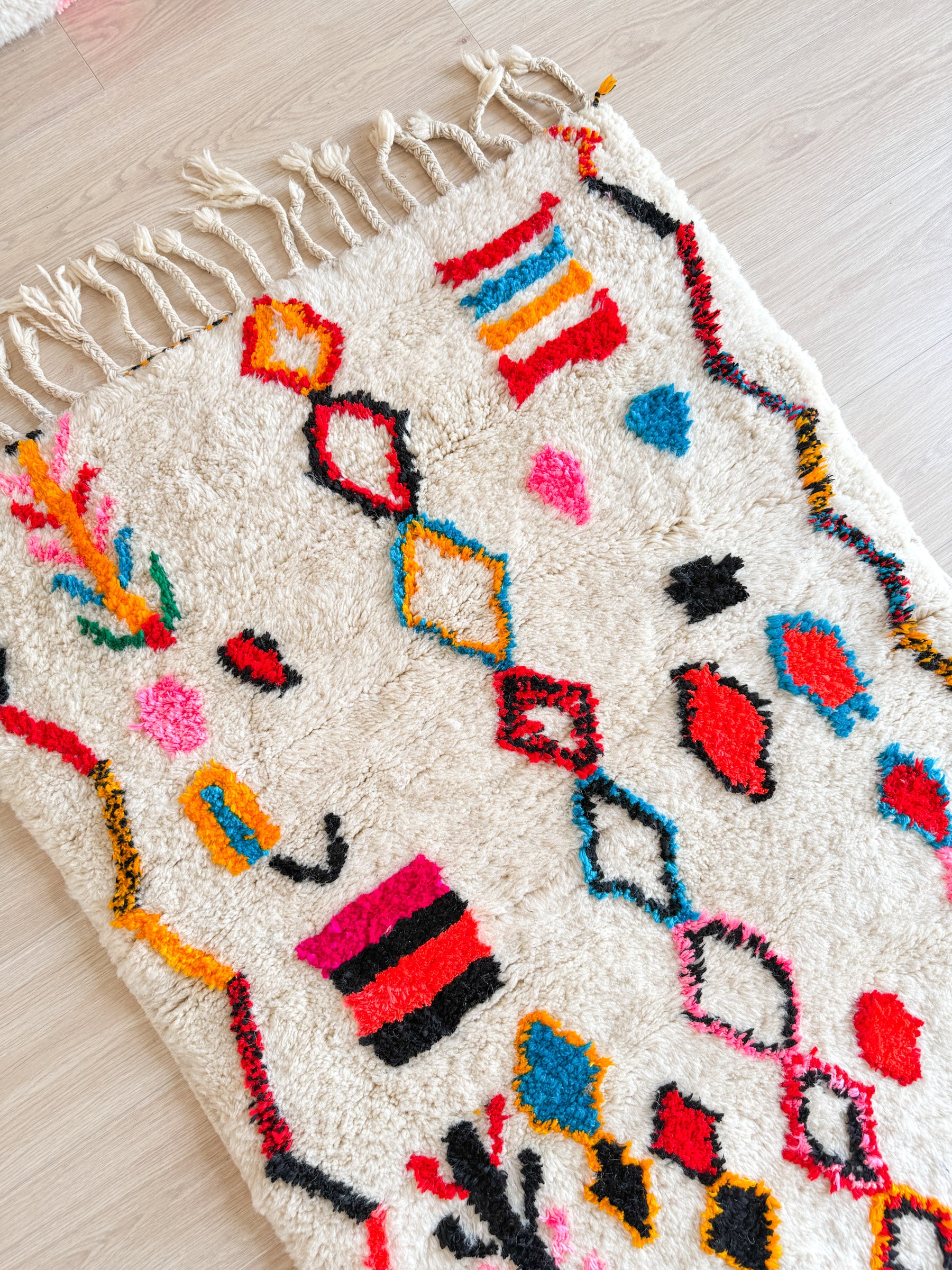 Tapis berbère coloré 97 x 150 cm - n°2031