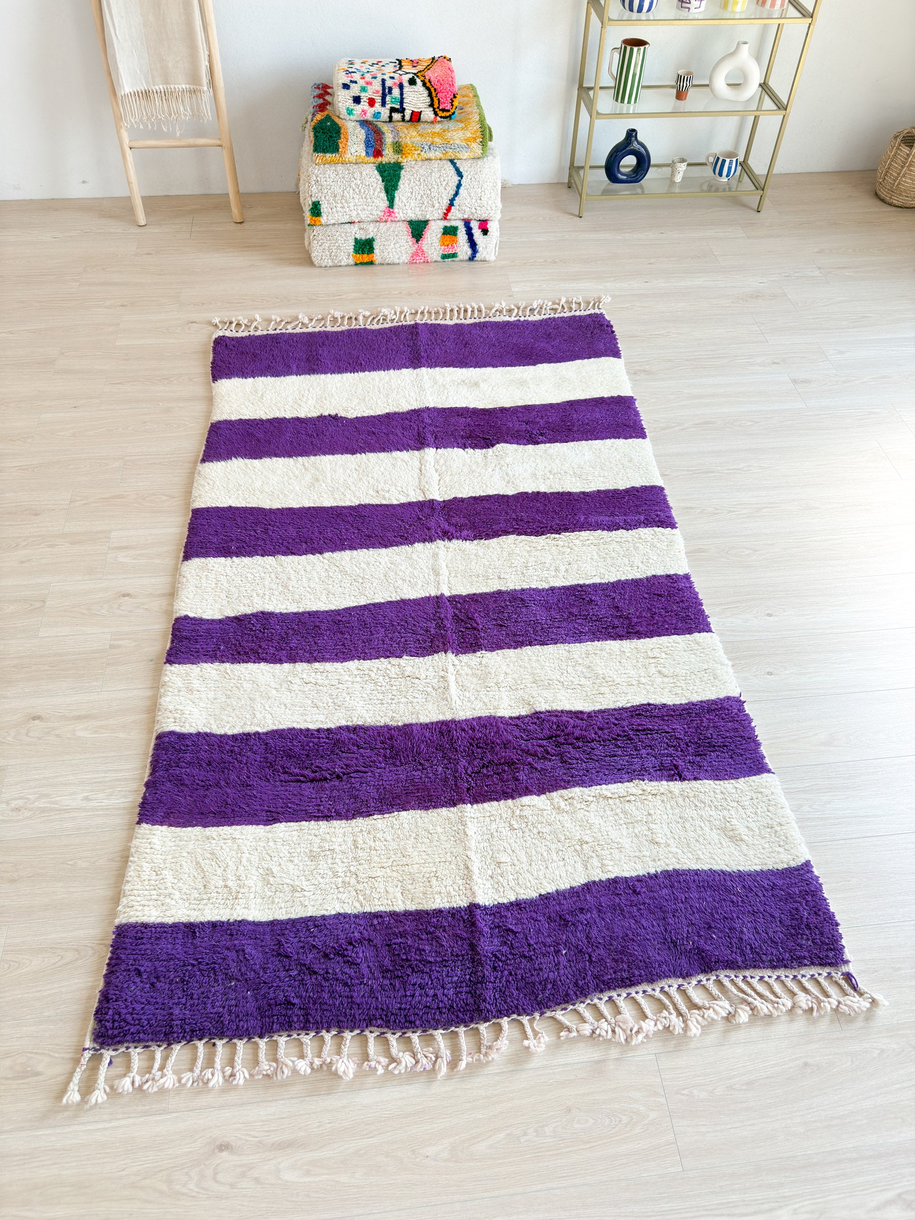 Tapis berbère coloré 143 x 260 cm - n°1324