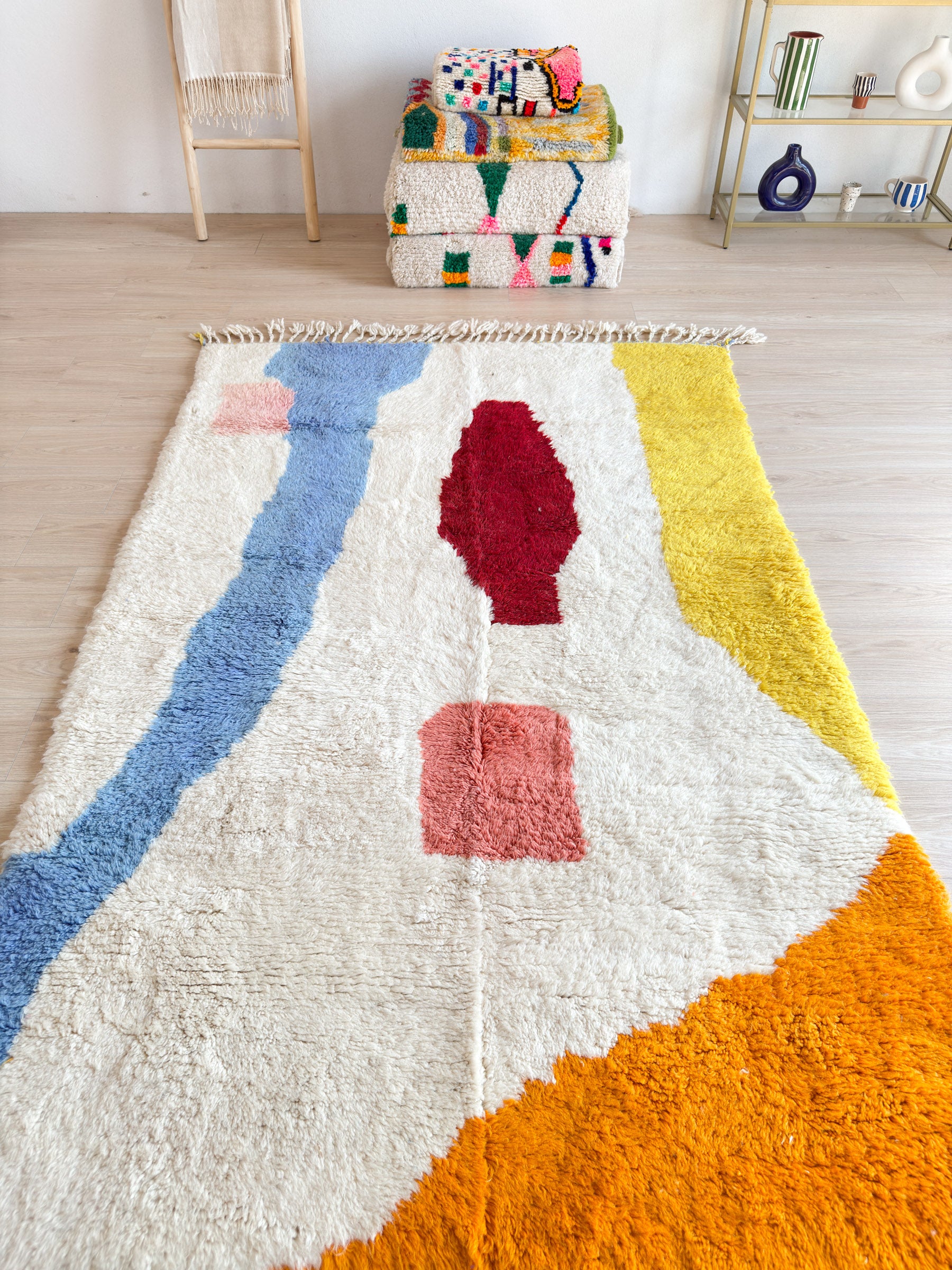 Bunter Berberteppich 148 x 248 cm – Nr. 1488