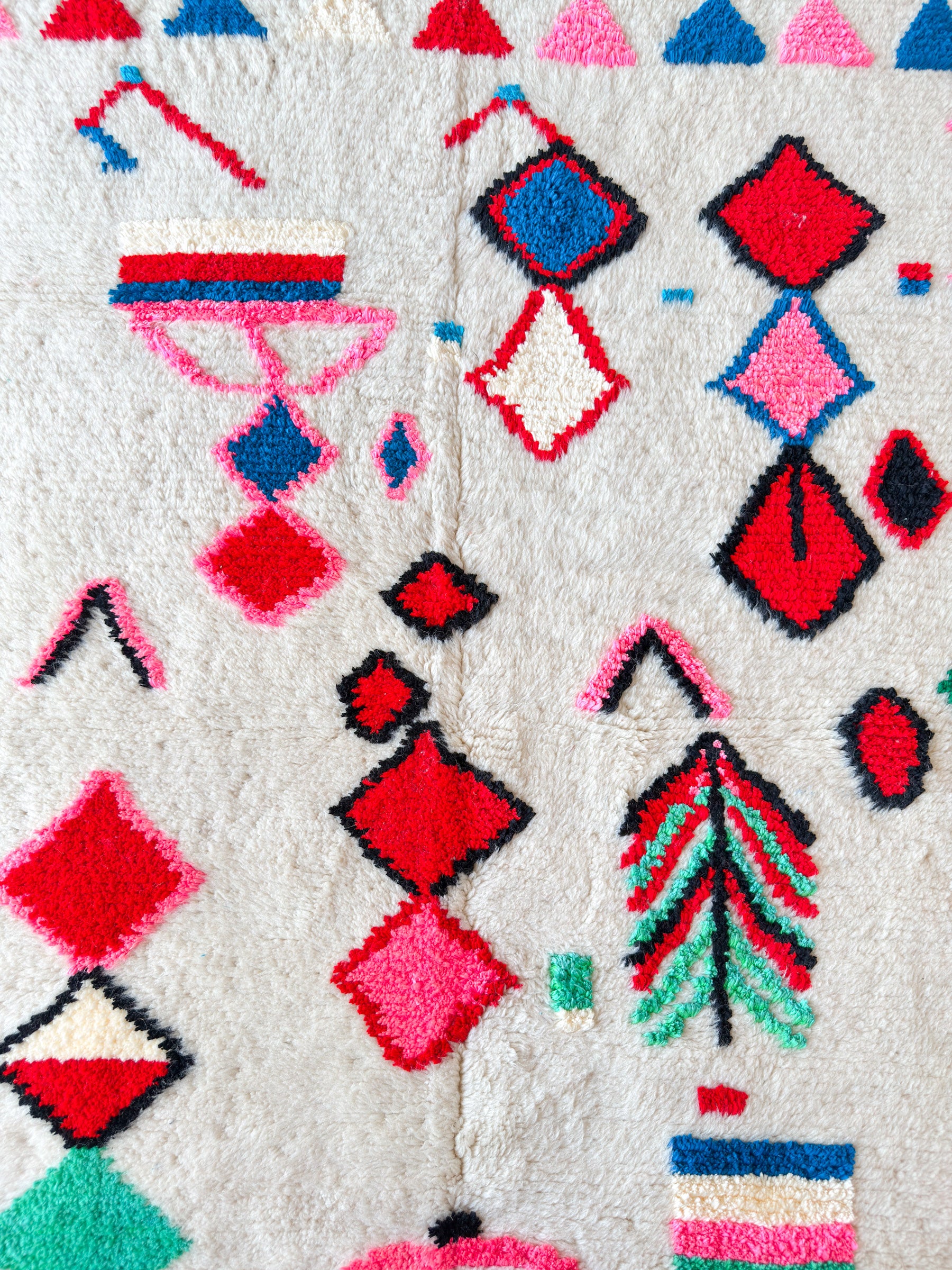 Bunter Berberteppich 146 x 240 cm – Nr. 1510