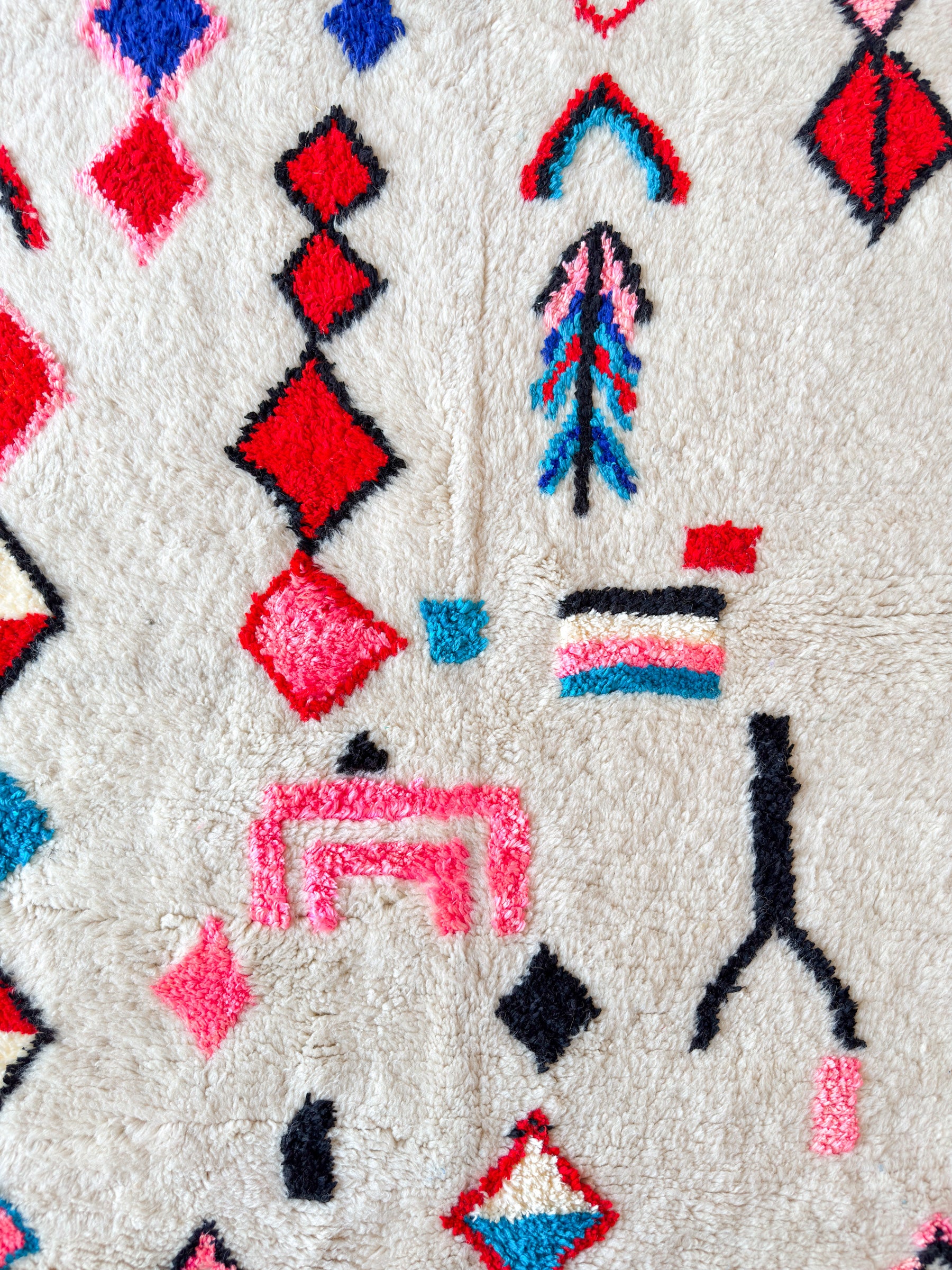 Colorful Moroccan Rug 172 x 285 cm / 5.6 x 9.4 ft - n°1386