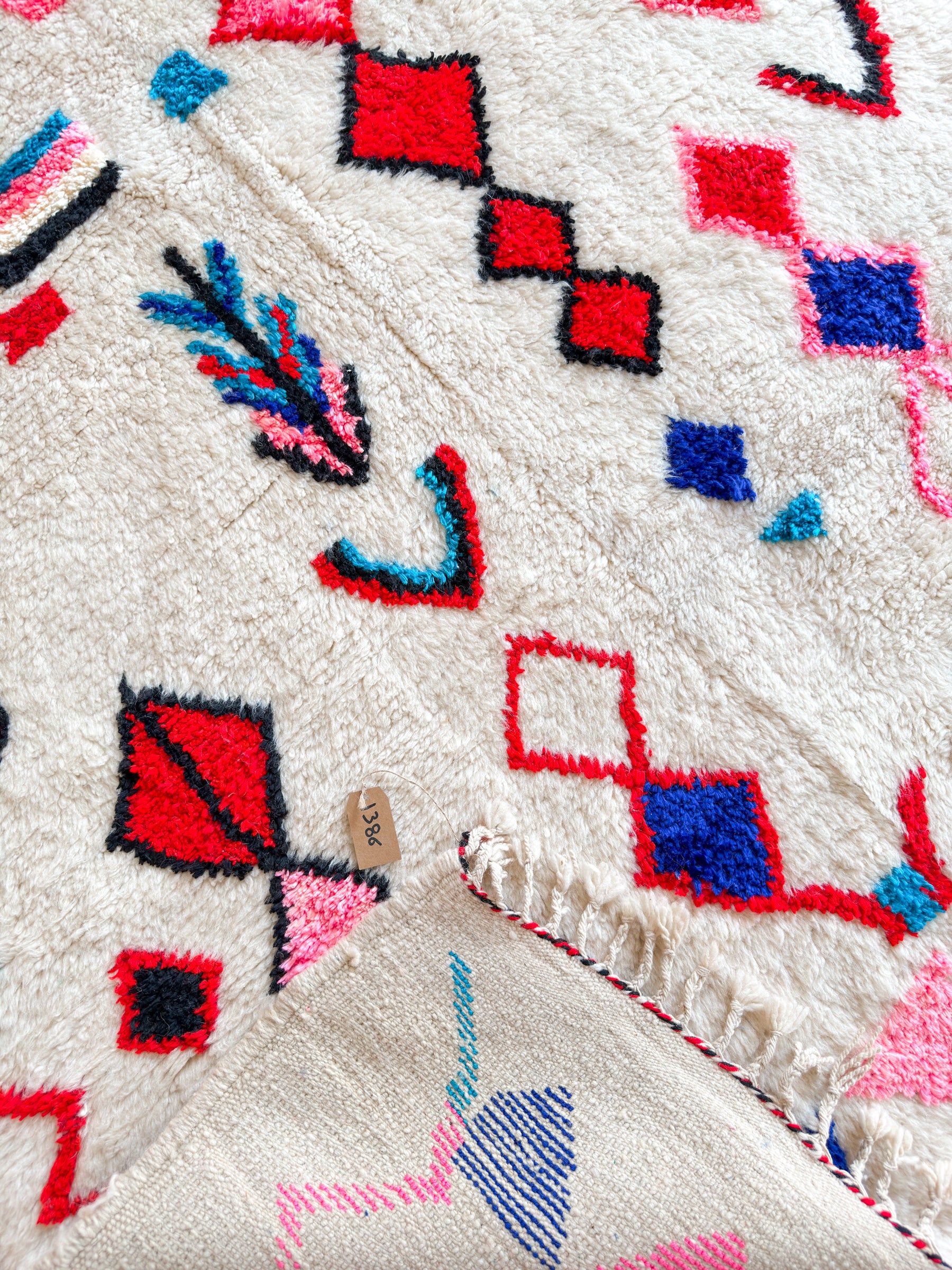 Colorful Moroccan Rug 172 x 285 cm / 5.6 x 9.4 ft - n°1386