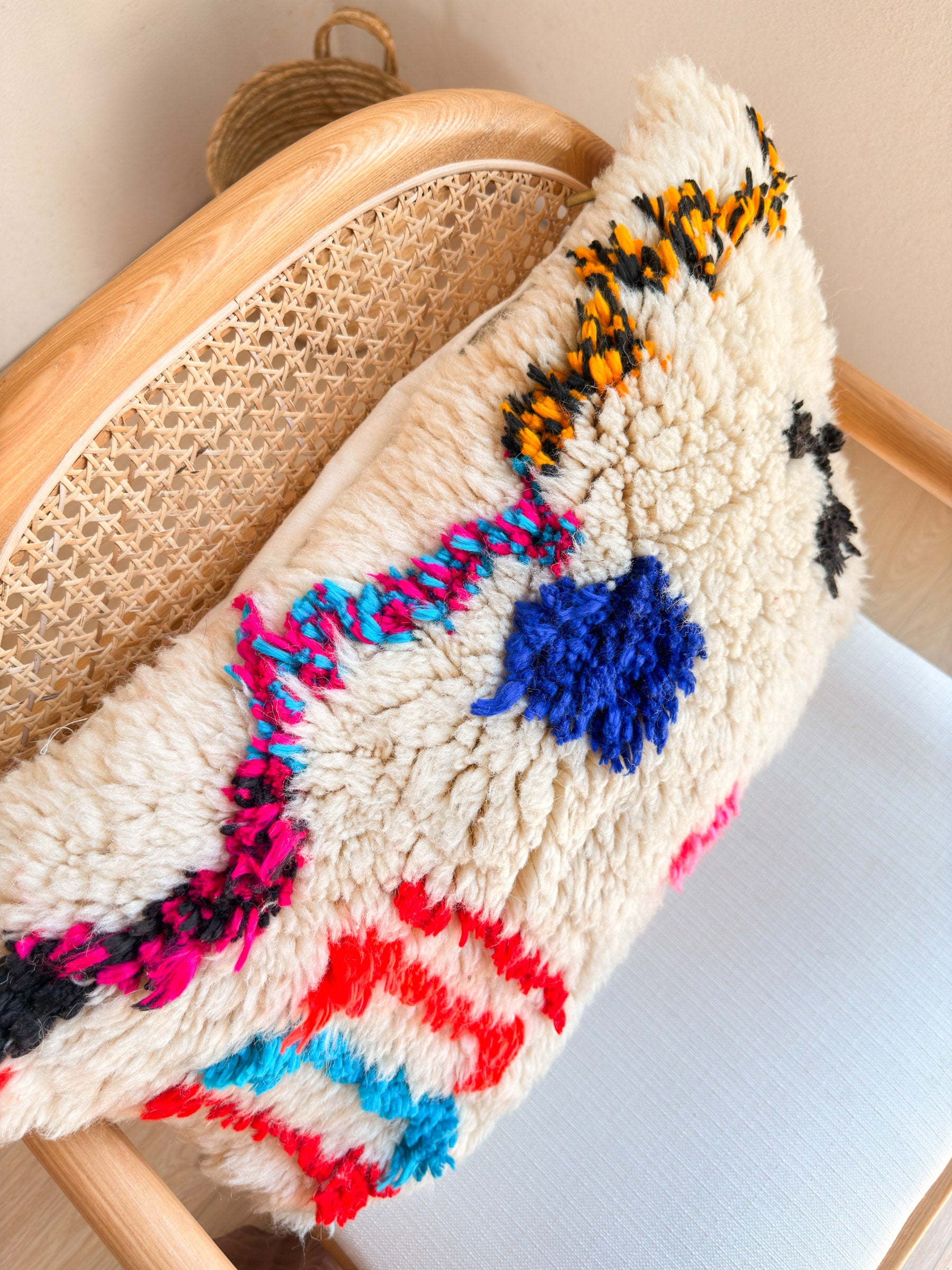 Colorful Berber Cushion No. 19