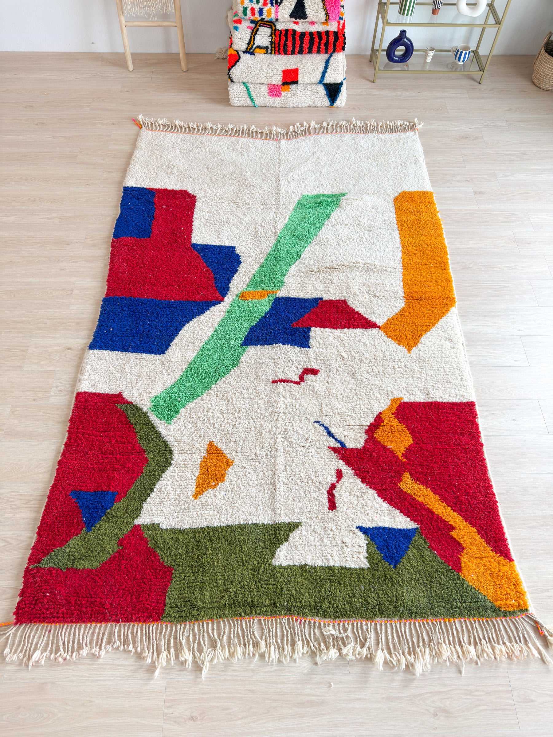 Tapis Berbère Coloré 196 x 330 cm - n°1810