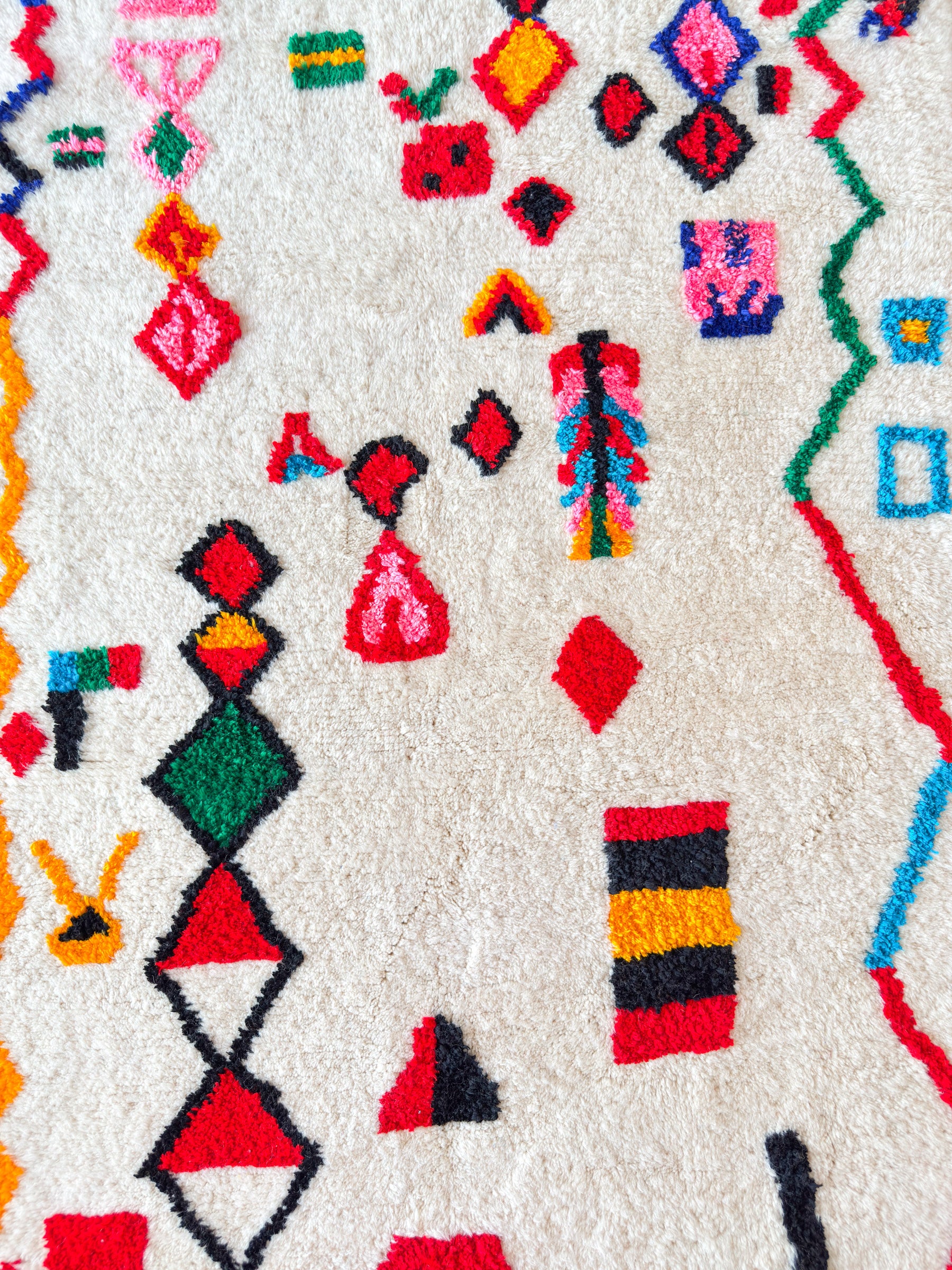 Tapis berbère coloré 149 x 281 cm - n°2201