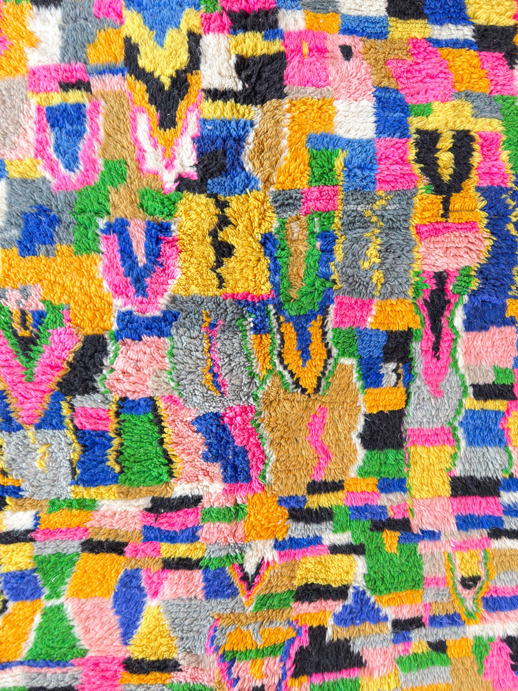Tapis berbère coloré 161 x 260 cm - n°2248