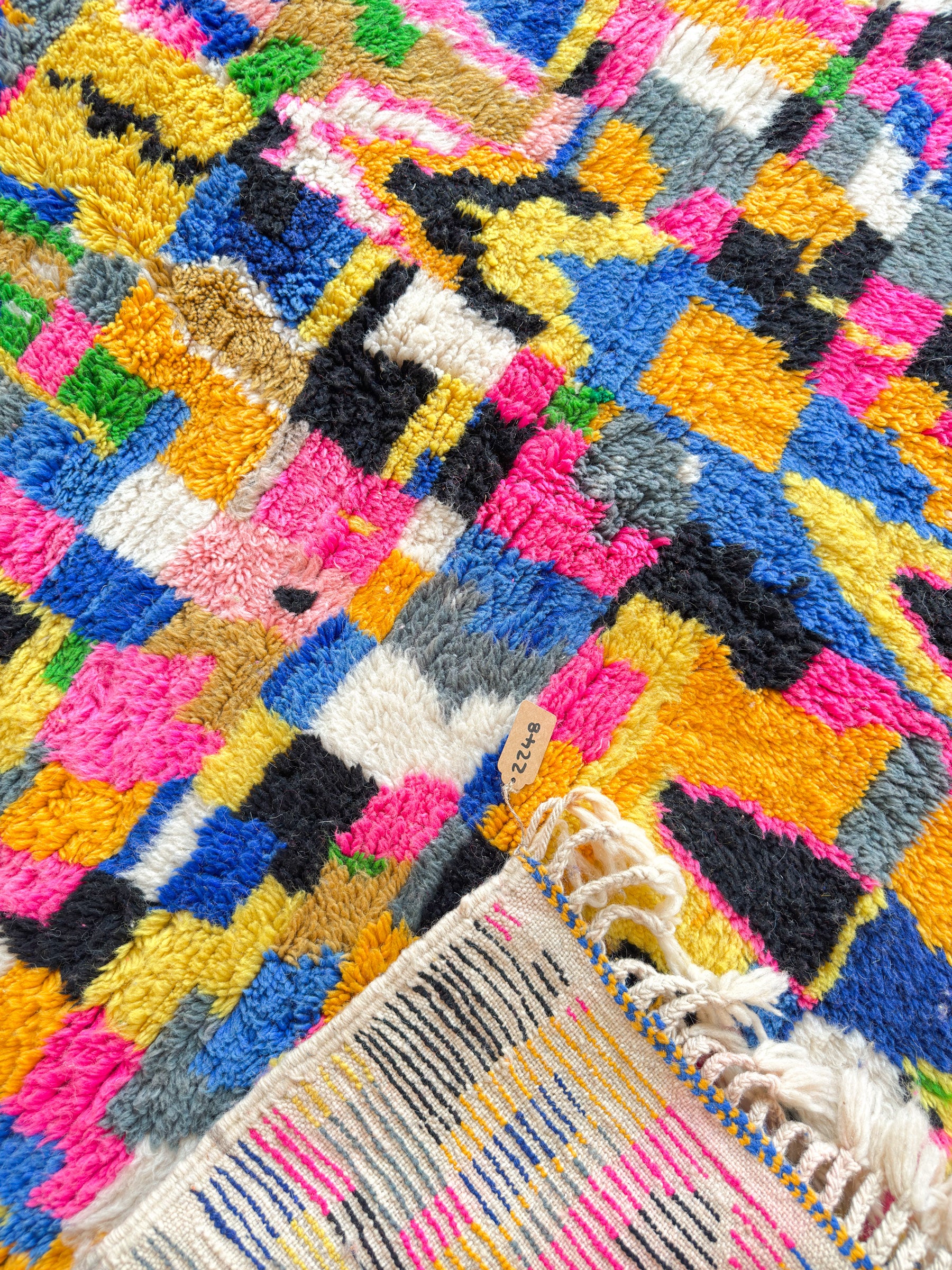Tapis berbère coloré 161 x 260 cm - n°2248