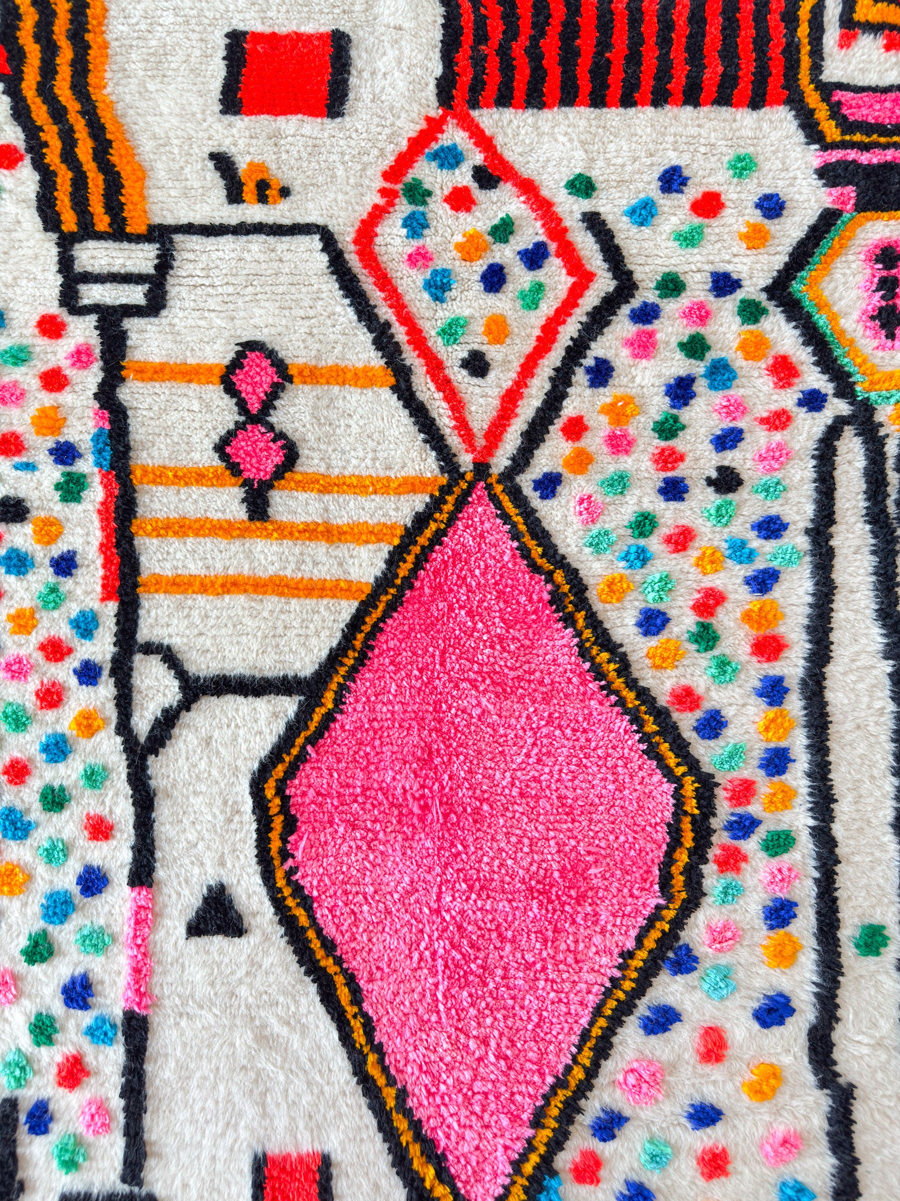 Tapis berbère coloré 165 x 283 cm - n°2221