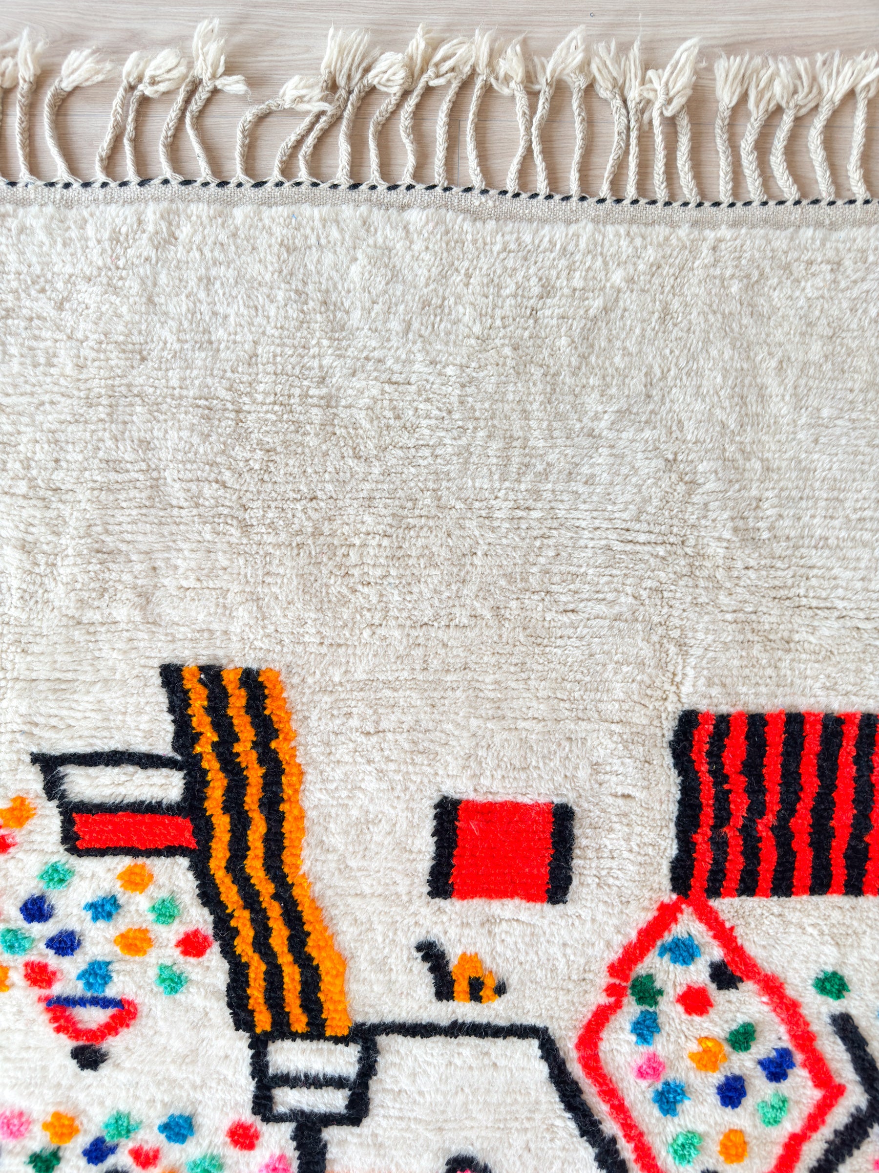 Tapis berbère coloré 165 x 283 cm - n°2221