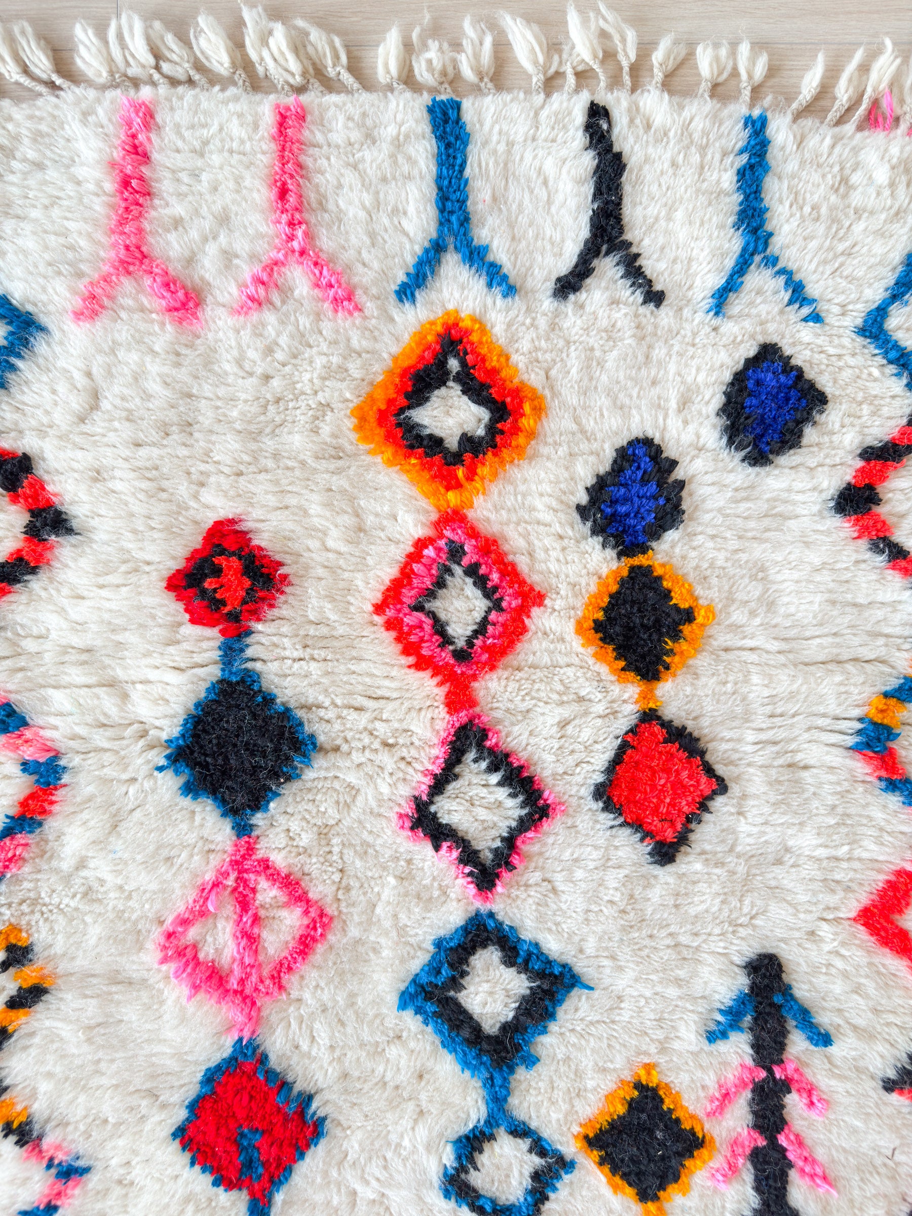 Tapis de couloir berbère coloré 85 x 260 cm - n°1960