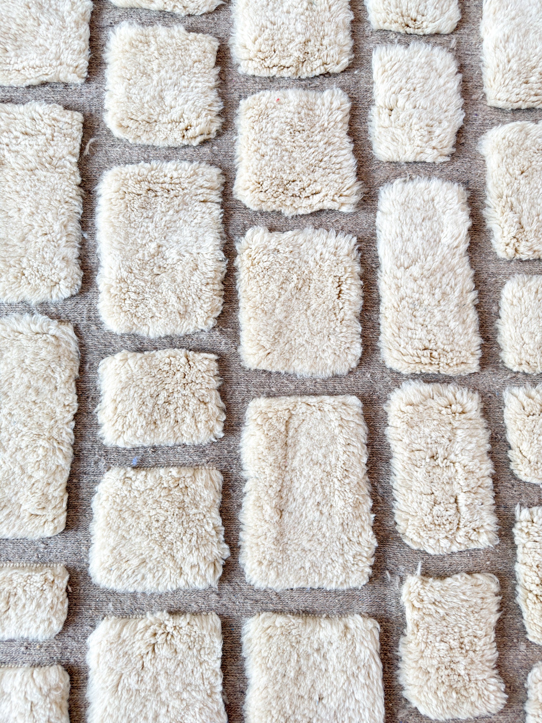 Weißer Berberteppich 151 x 270 cm - Nr. 2257