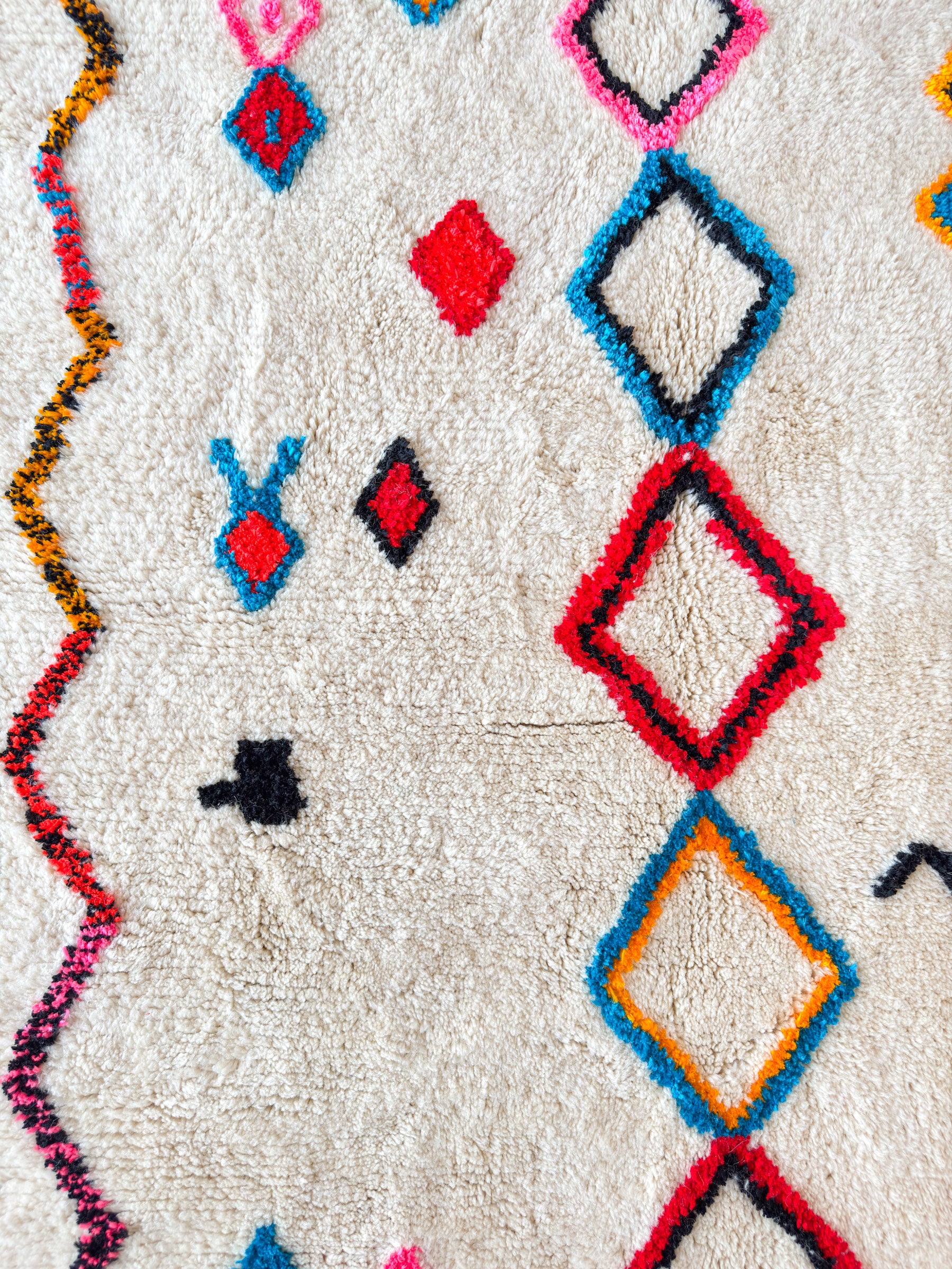 Farbenfroher Berberteppich 149 x 279 cm - Nr. 2260