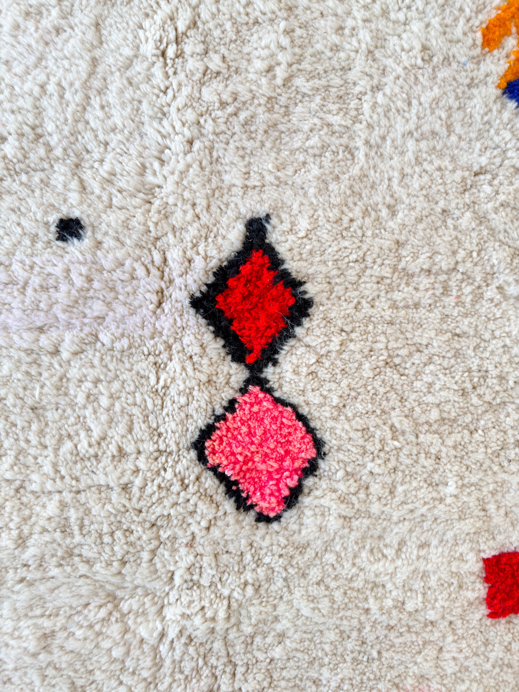 Farbenfroher Berberteppich 147 x 287 cm - Nr. 1816