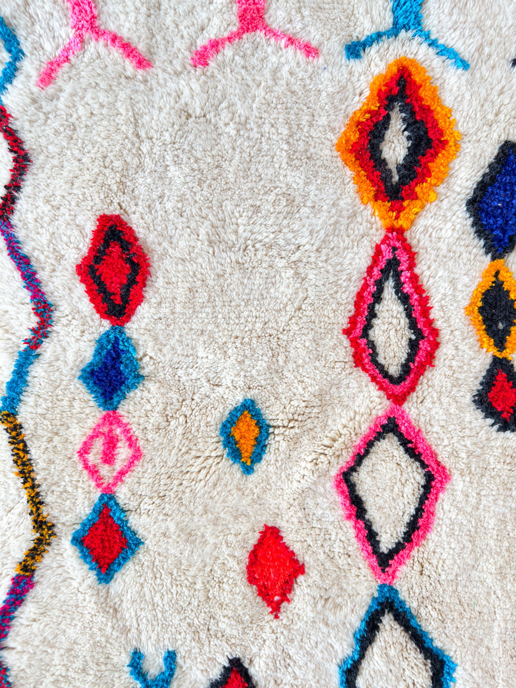 Tapis berbère coloré 152 x 231 cm - n°2262
