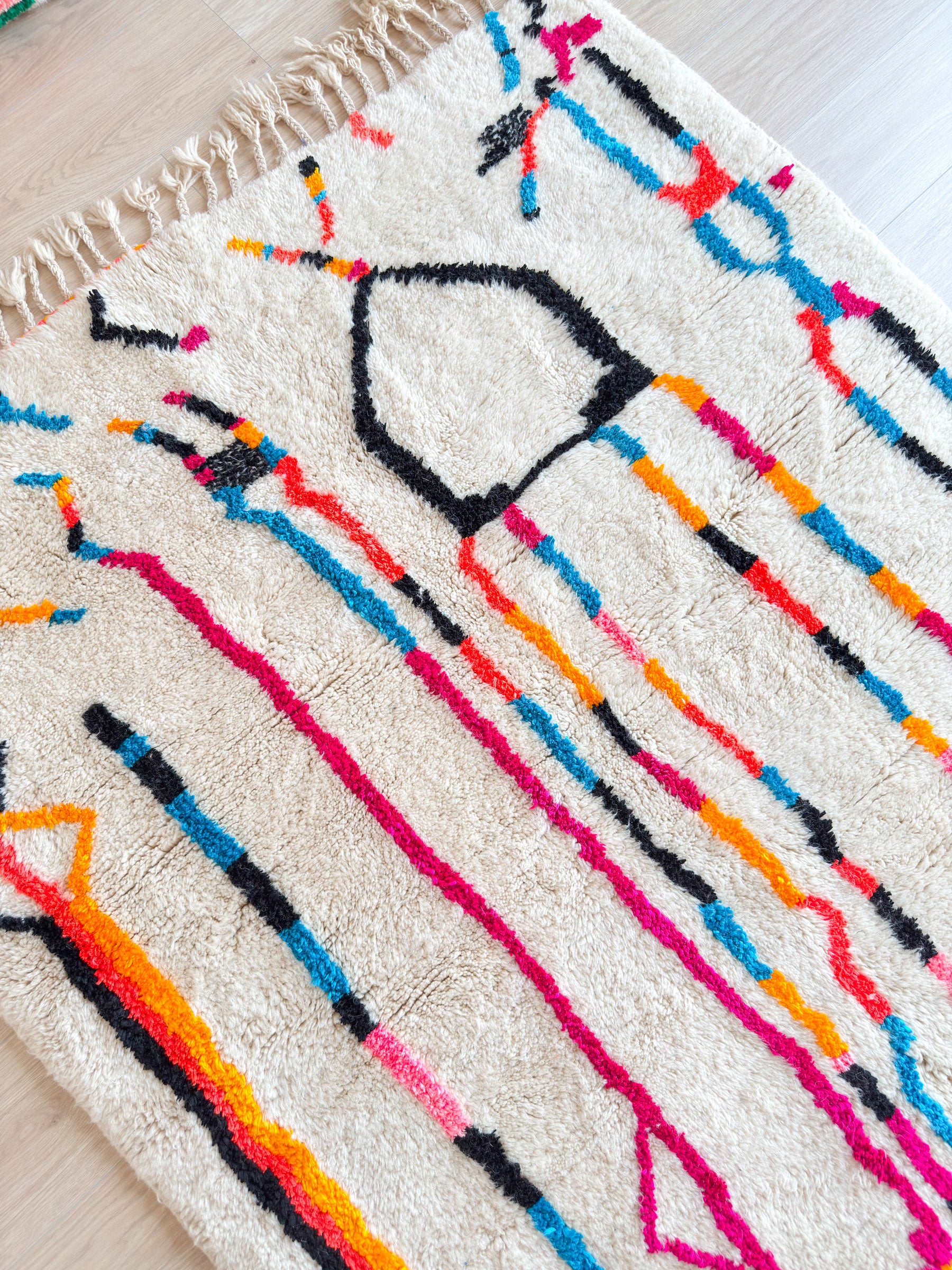 Tapis berbère coloré 149 x 237 cm - n°2252