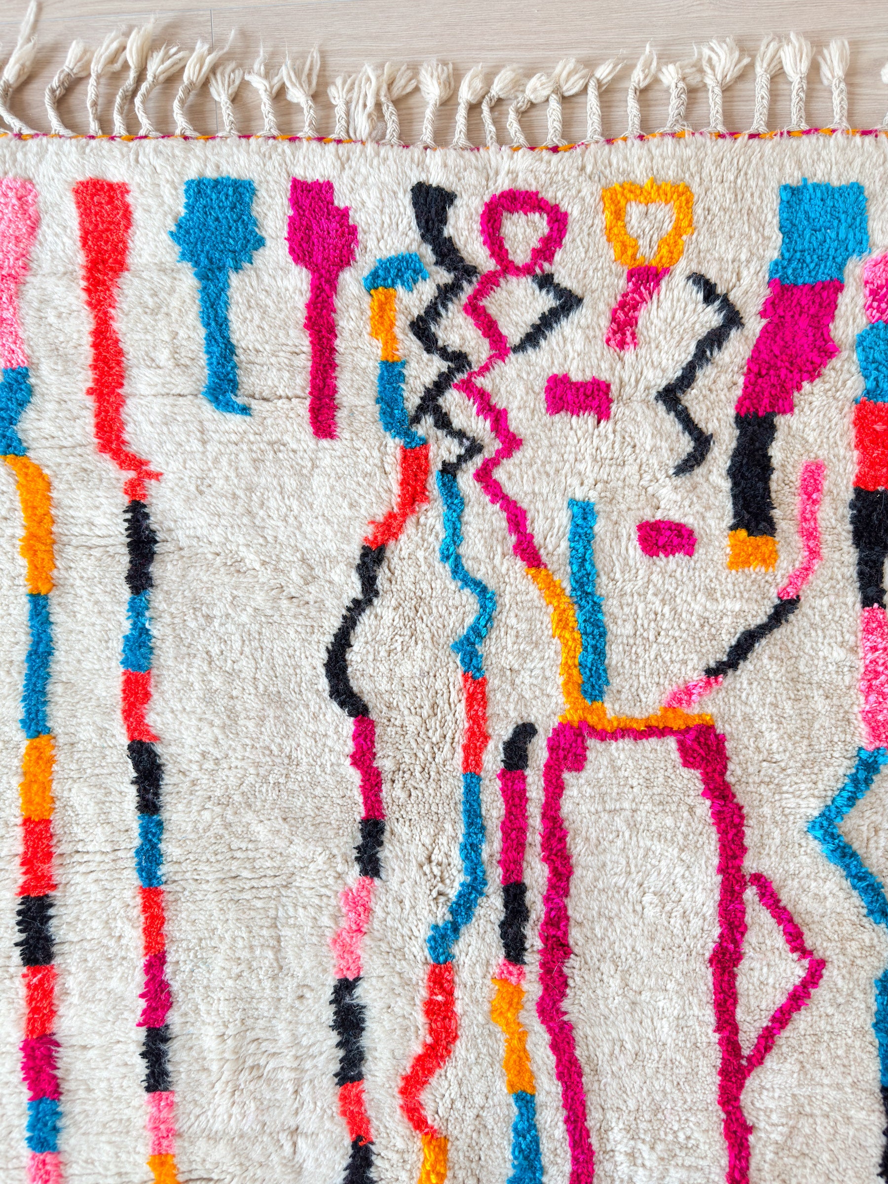 Tapis berbère coloré 149 x 237 cm - n°2252