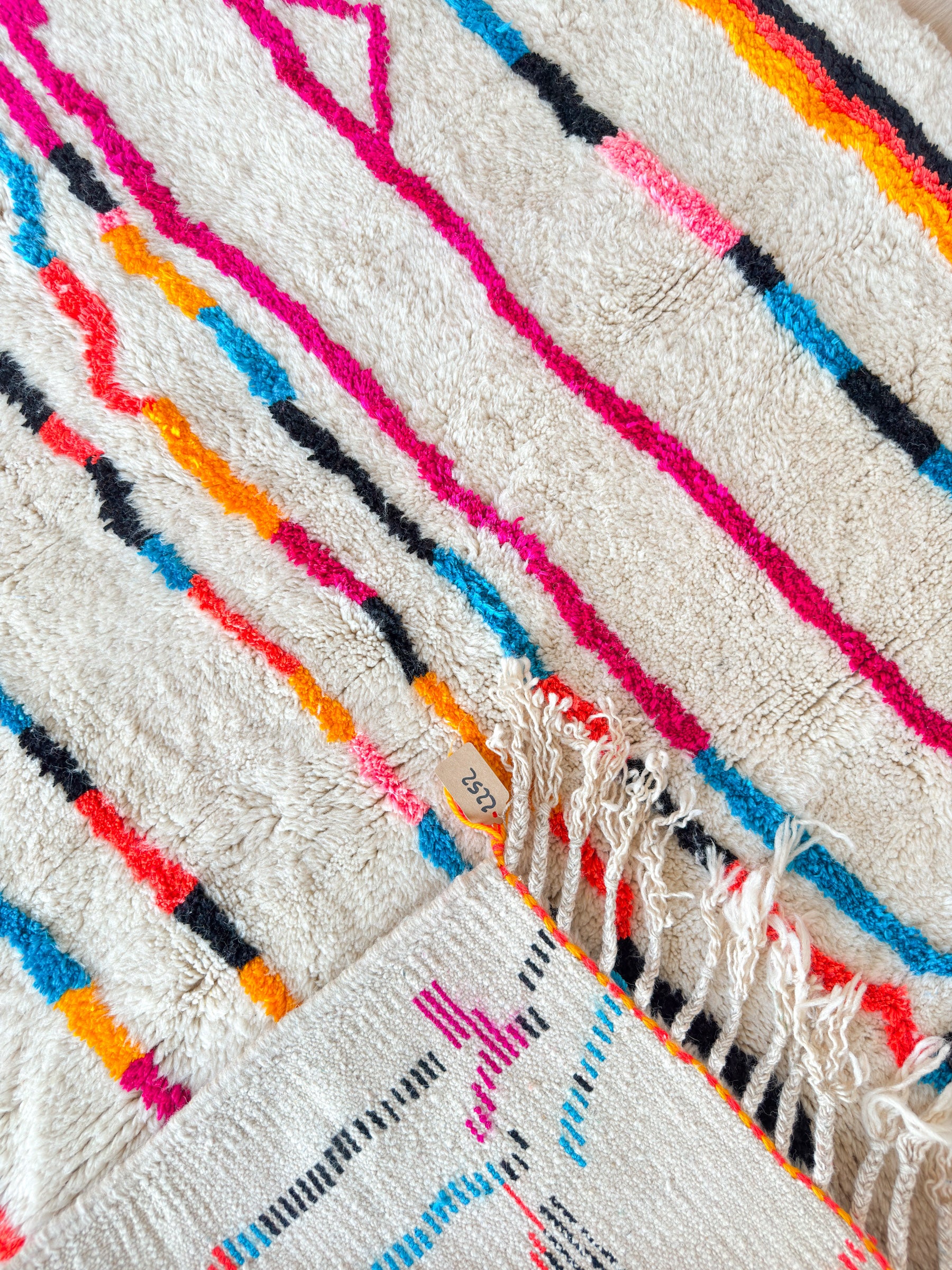 Tapis berbère coloré 149 x 237 cm - n°2252