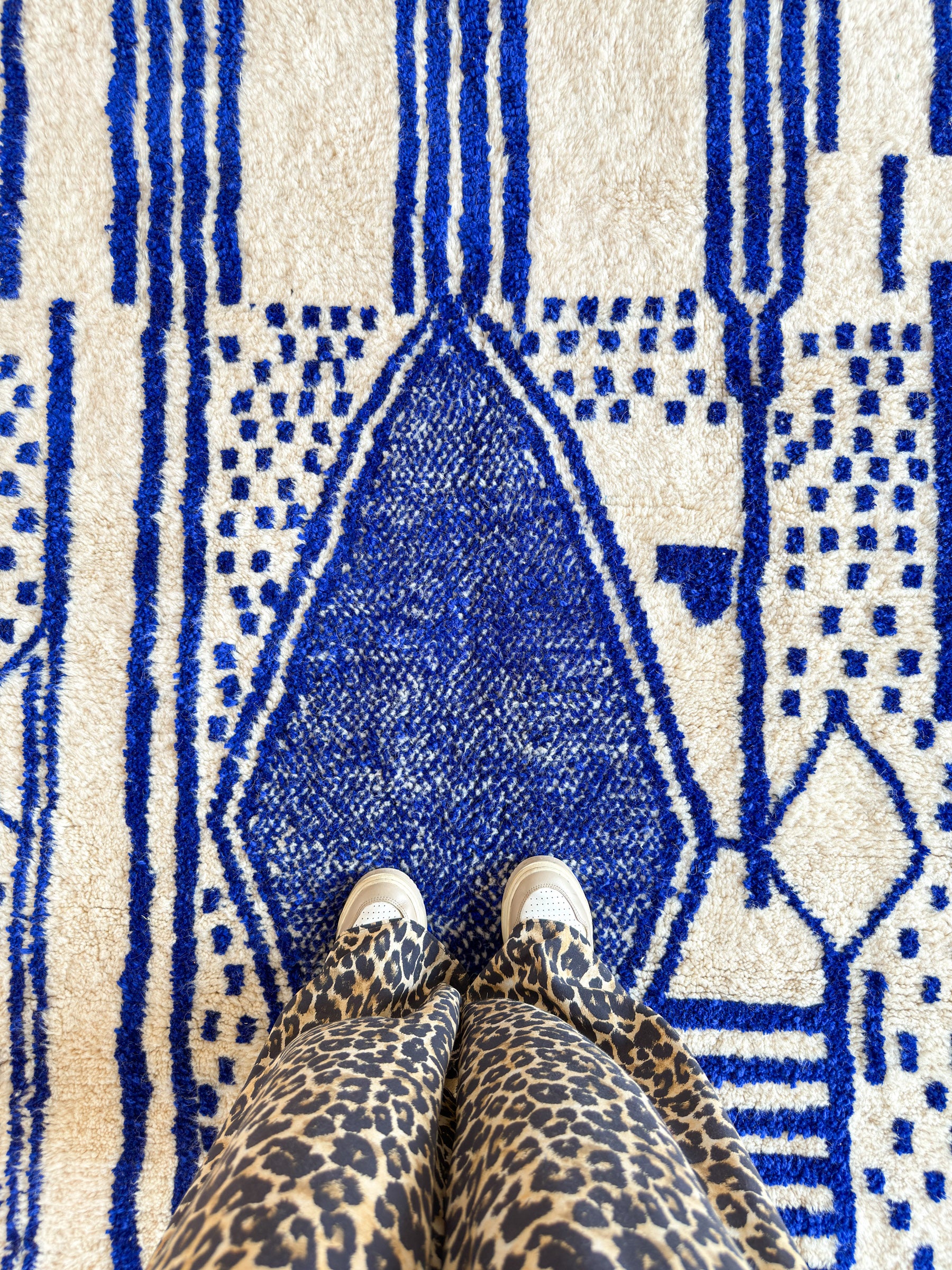 Tapis berbère coloré 151 x 253 cm - n°2210